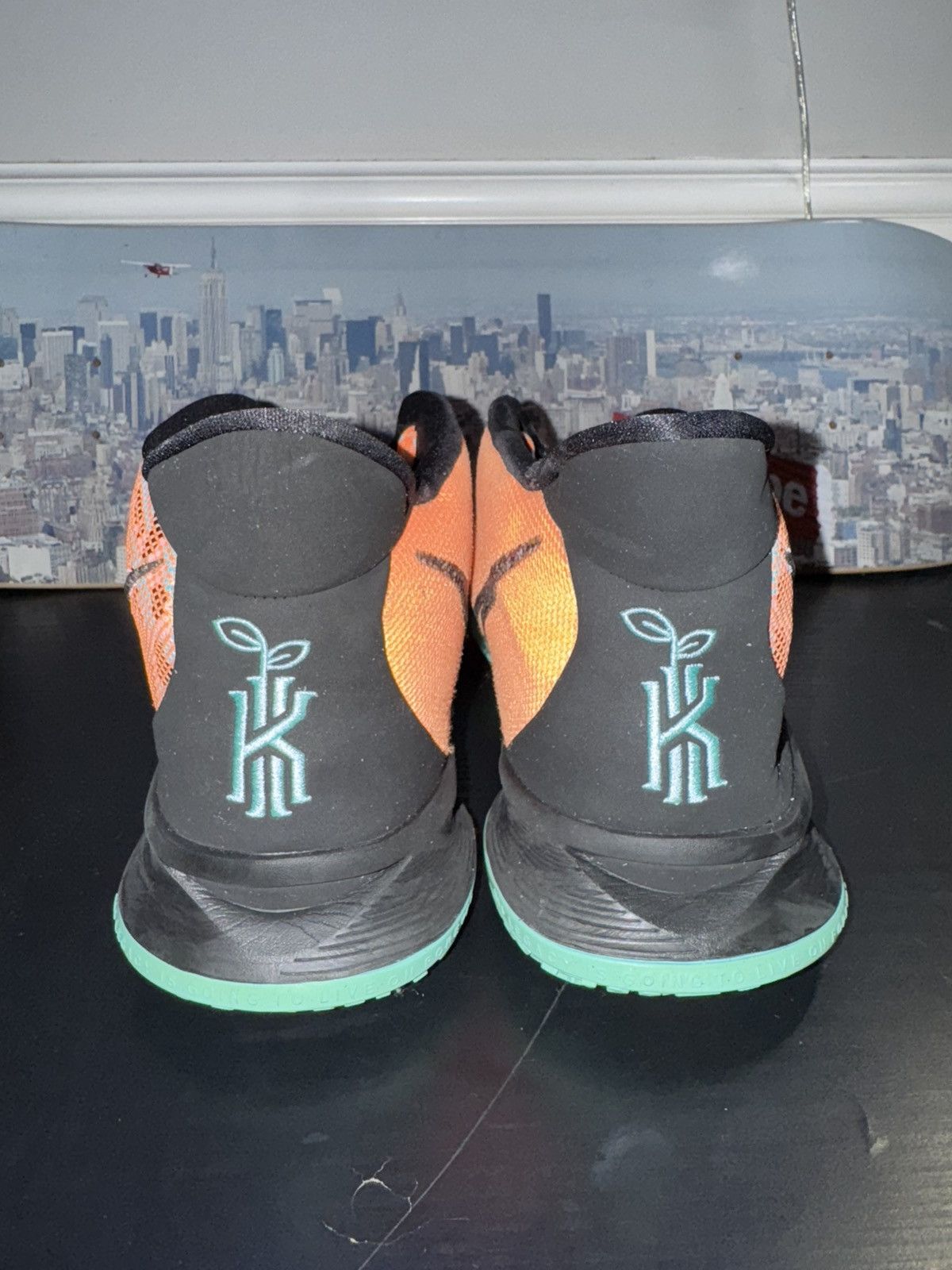 Nike Nike Kyrie 7 Play for the Future Atomic Orange 2020 Size US 13 / EU 46 - 5 Thumbnail