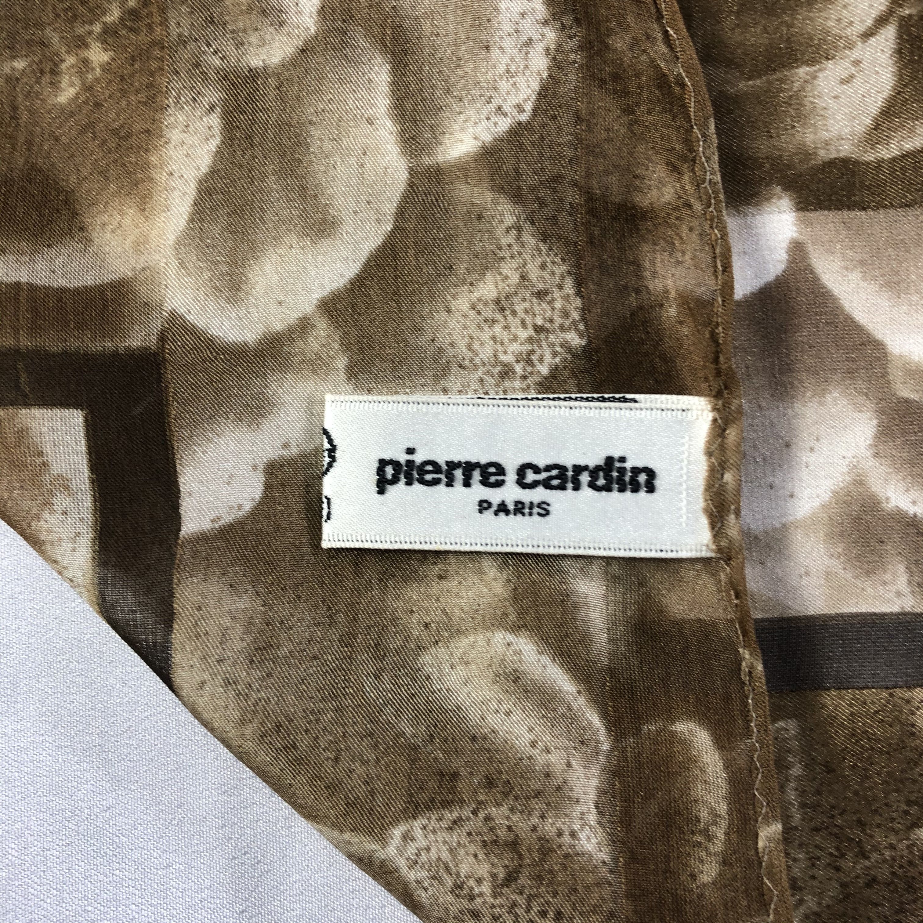 Pierre Cardin × Vintage Vintage Pierre Cardin Silk Scarf Size ONE SIZE - 5 Thumbnail