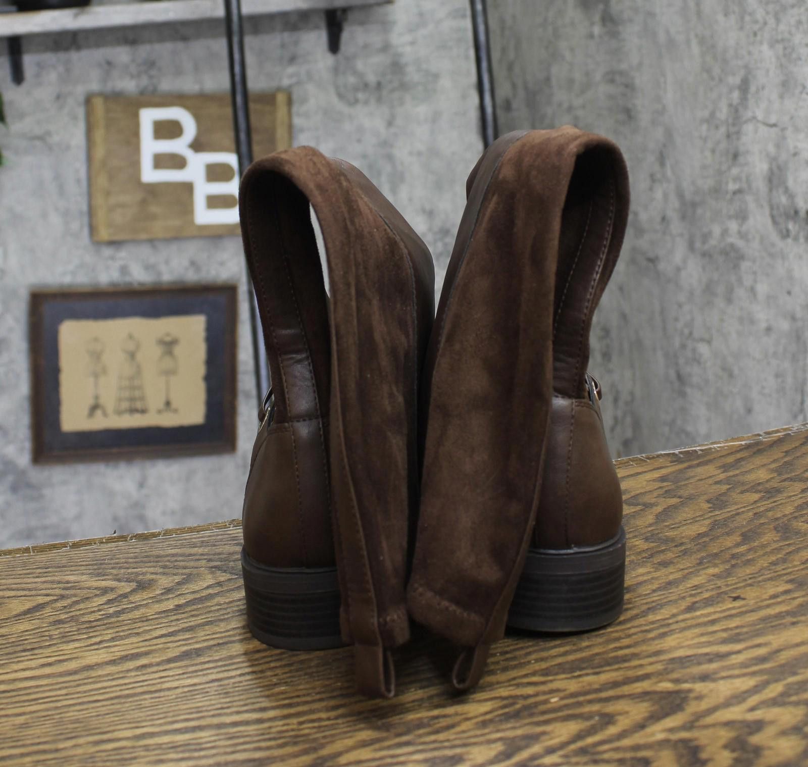 Style & Co Style & Co. Knee-high Riding Boots Mocha Smooth Brown 8.5m Size US 8.5 / IT 38.5 - 5 Thumbnail