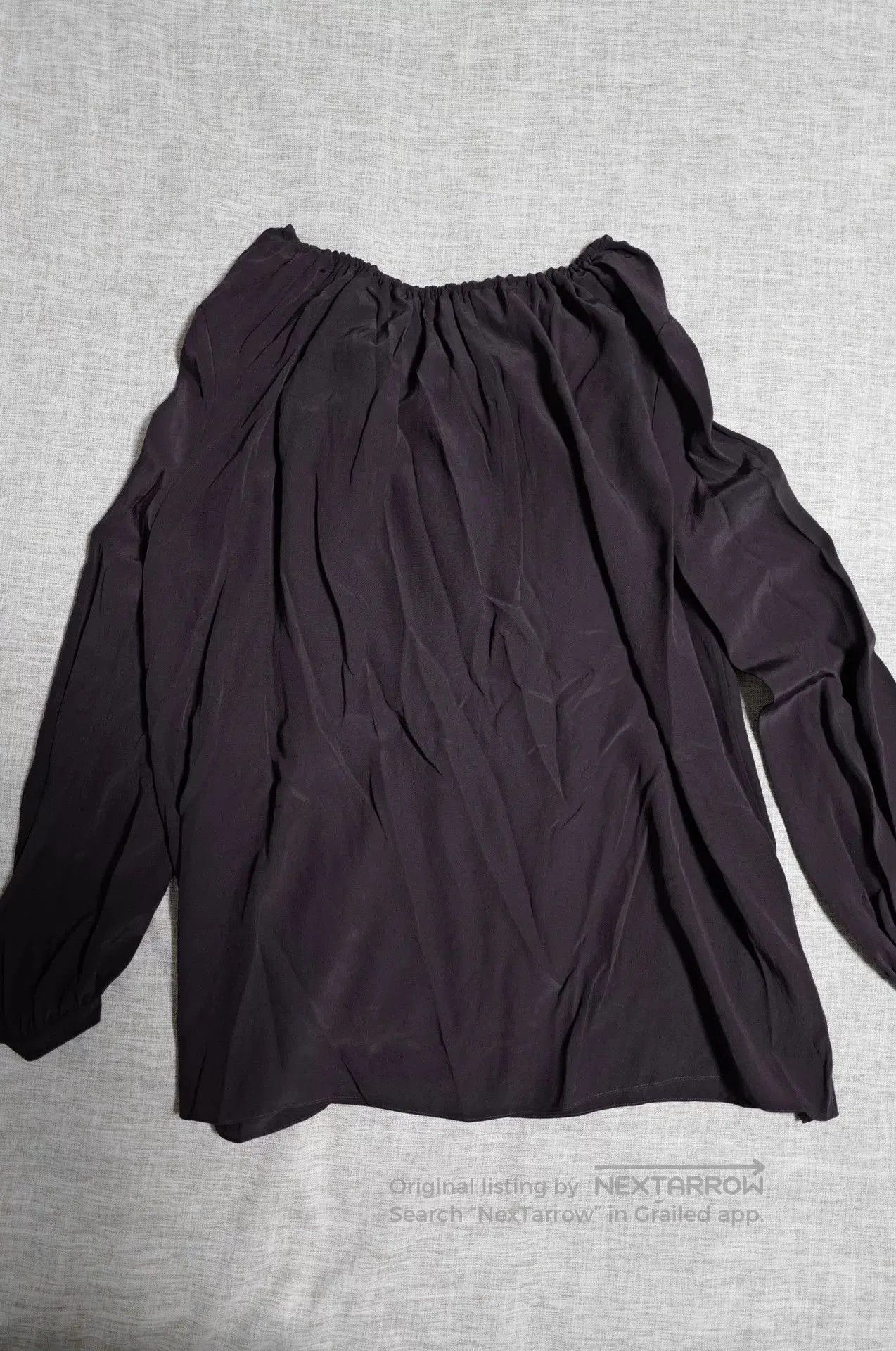 Saint Laurent Paris Saint Laurent Bohemian Silk Blouse with Fringes. Size XS / US 0-2 / IT 36-38 - 2 Thumbnail