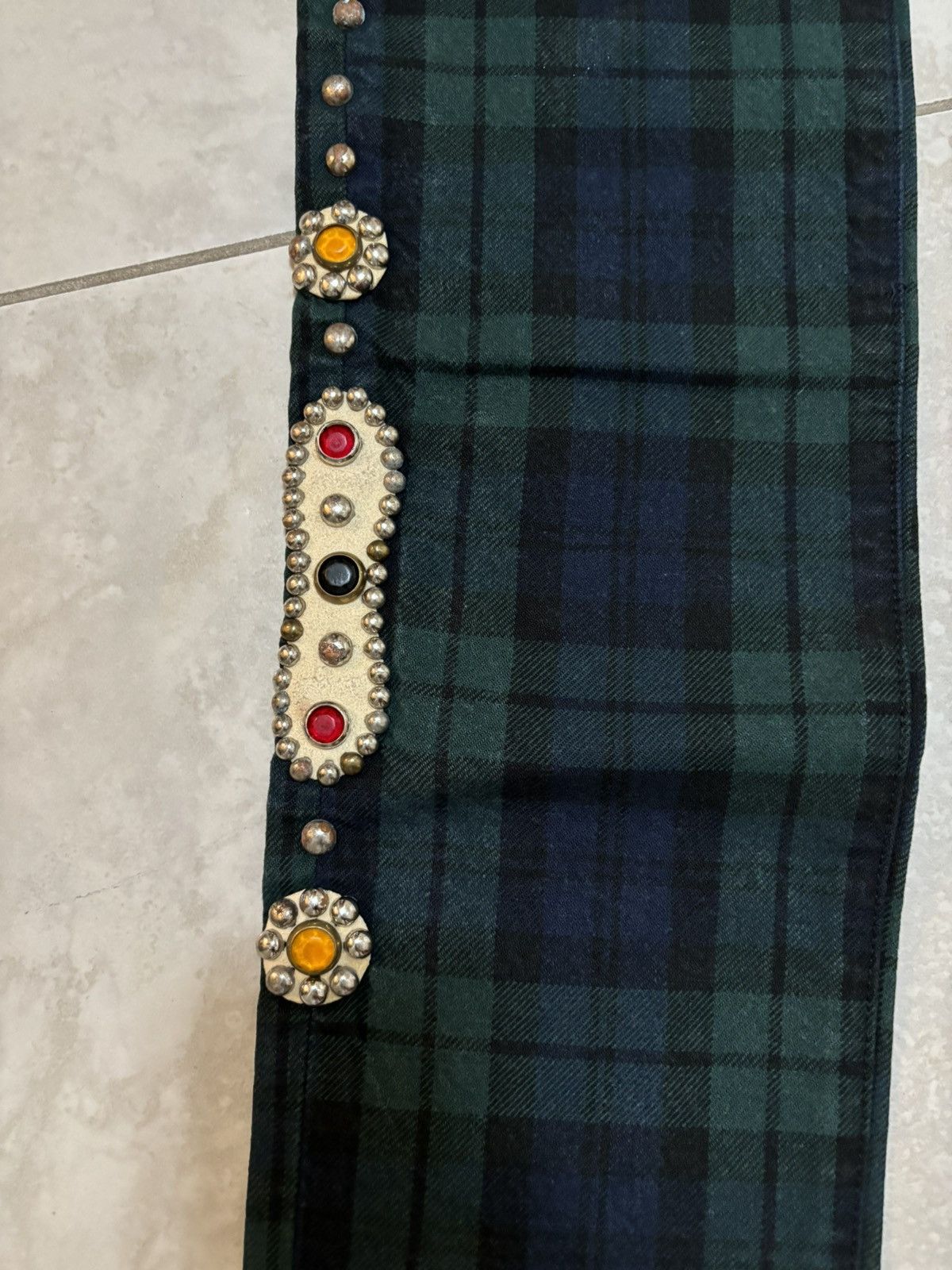 Kapital Rare FW14 1st release Kapital Kountry gemstone studded pants Size US 28 / EU 44 - 20 Thumbnail