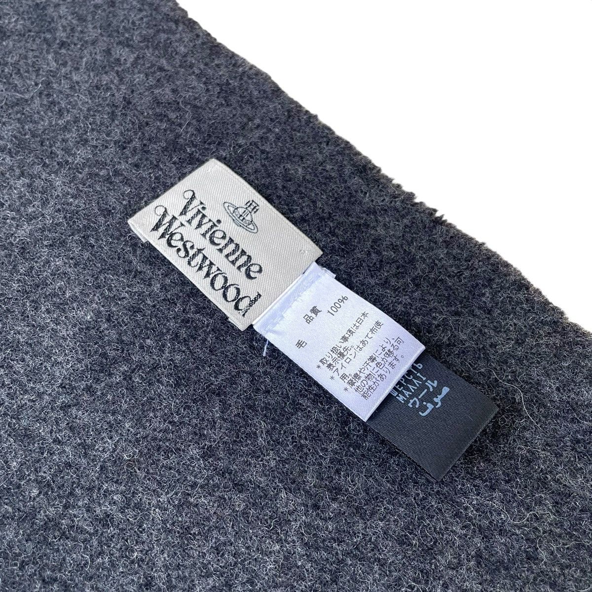 Vivienne Westwood Vivienne Westwood Accessories 100% Wool Designer Muffler Size ONE SIZE - 4 Thumbnail
