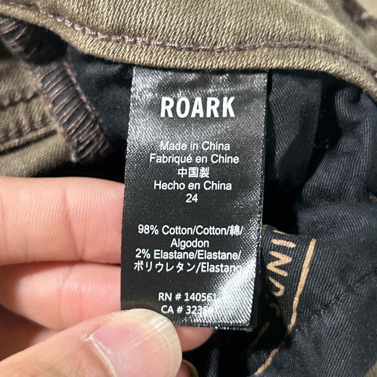 Roark Roark Open Roads Open Minds Straight Jeans 24x30 HWY 128 Size 24" / US 00 / IT 34 - 4 Thumbnail