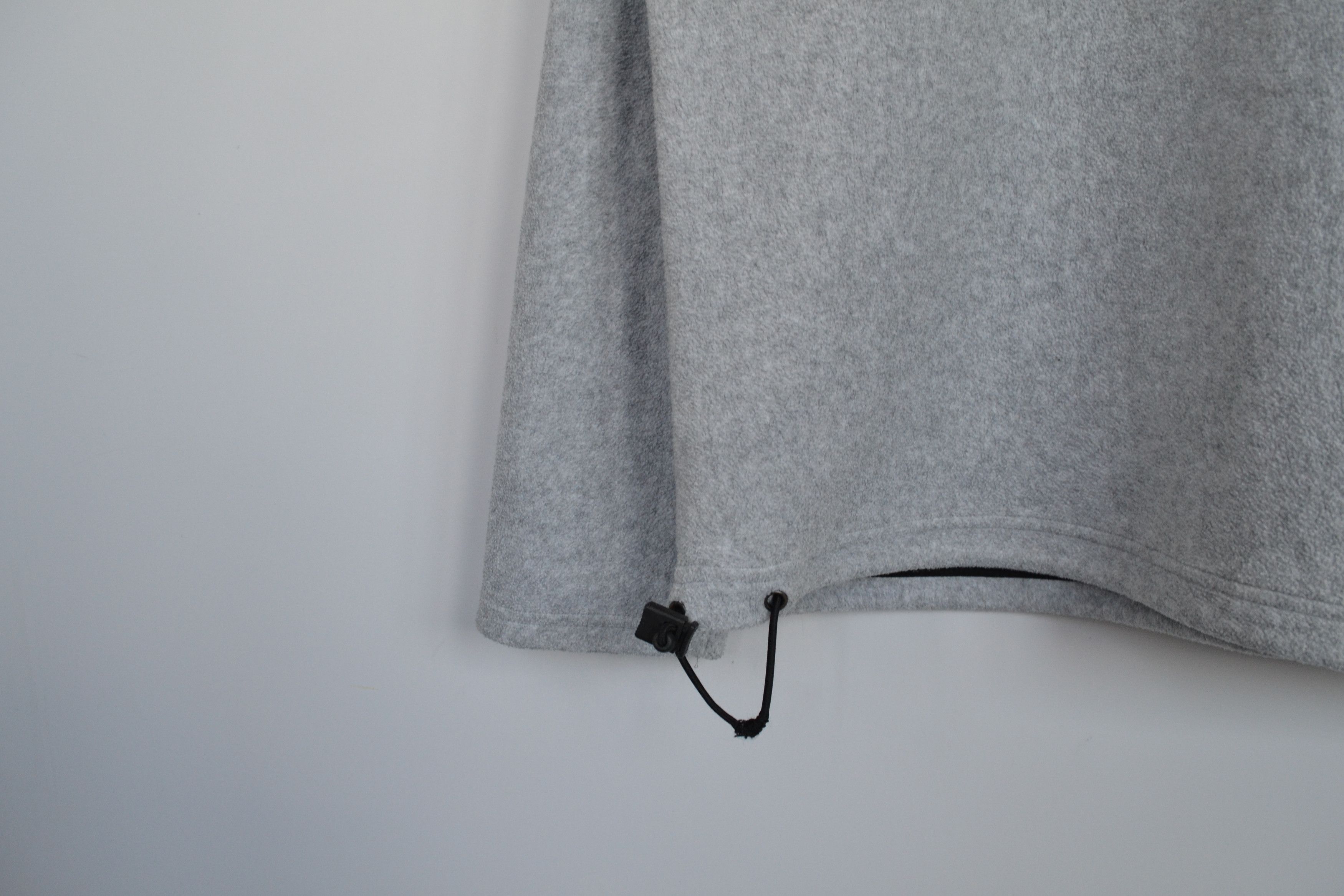 Yves Saint Laurent YVES SAINT LAURENT Fleece Sweater Logo Grey 90s Vintage Size US L / EU 52-54 / 3 - 4 Thumbnail