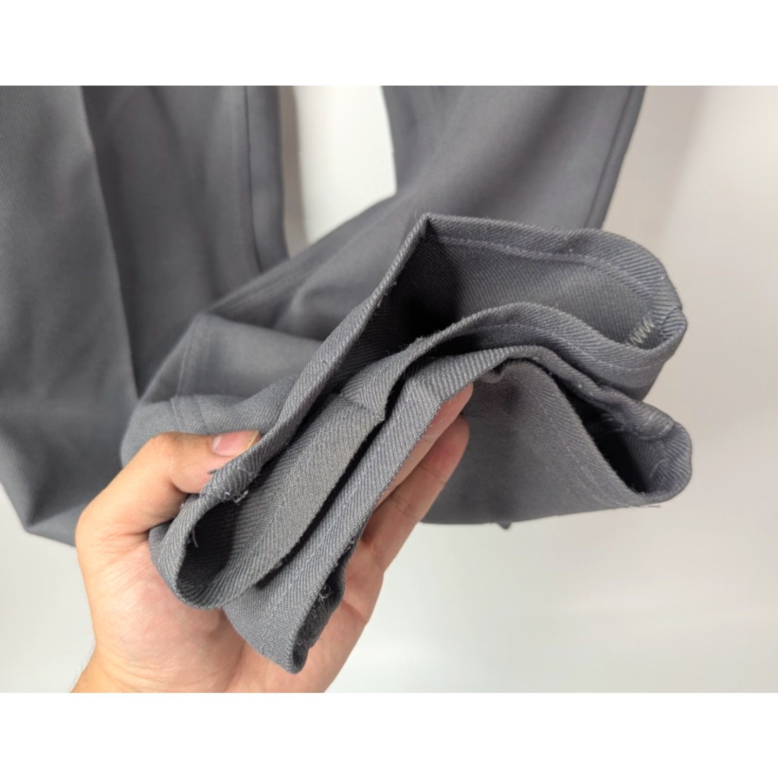 Wrangler VTG Wrangler Pants Mens 38x32 Gray Bootcut Wrangler 82GY USA Made Cowboy 90s Casual Workwear Dress Pants Mens Size US 34 / EU 50 - 3 Thumbnail