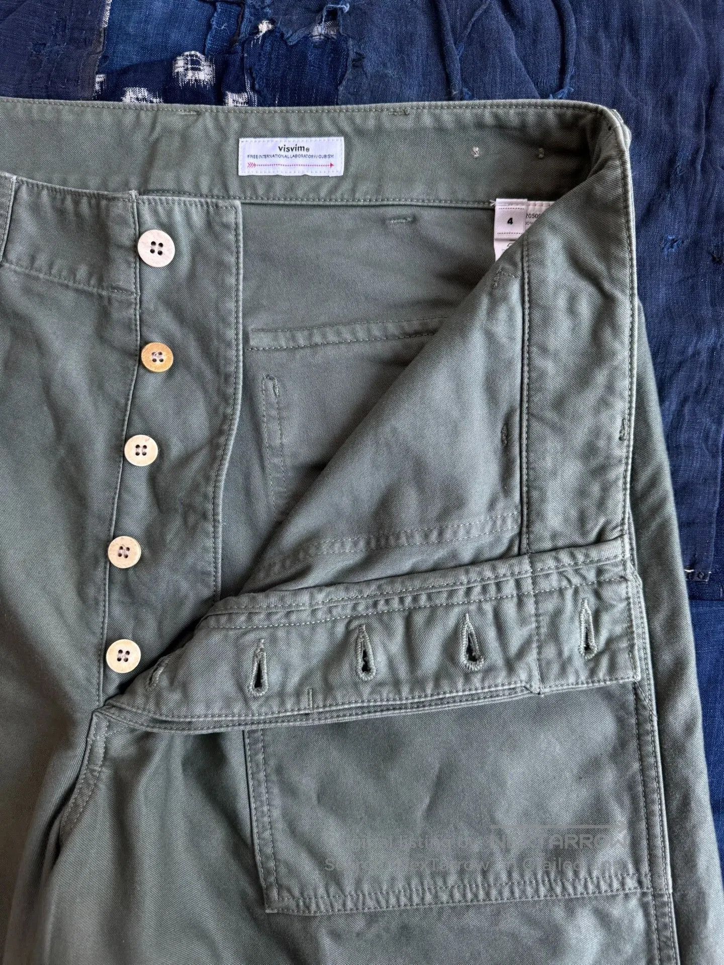 Visvim VISVIM Benning Pants Military Style Green. Size US 30 / EU 46 - 7 Thumbnail