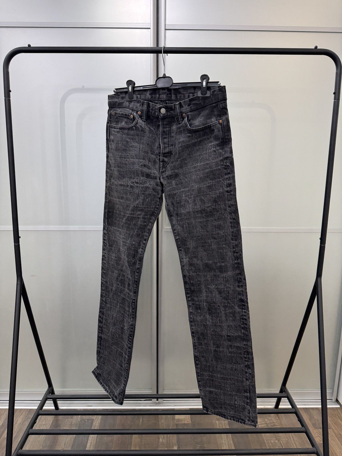 Y-3 A/W2007 Y-3 Unreleased Spotted Horse Patched Jeans Size US 32 / EU 48 - 2 Thumbnail