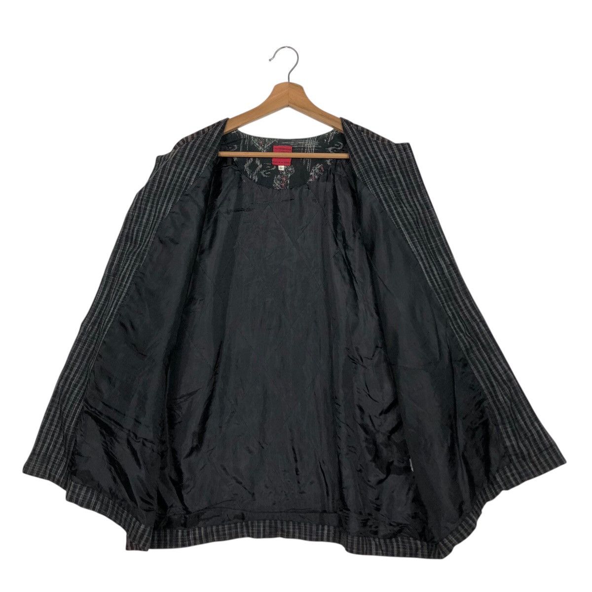 Japanese Brand Vintage Hickory Chore Design Long Sleeve Ogran Issey Miyake Size US L / EU 52-54 / 3 - 14 Thumbnail