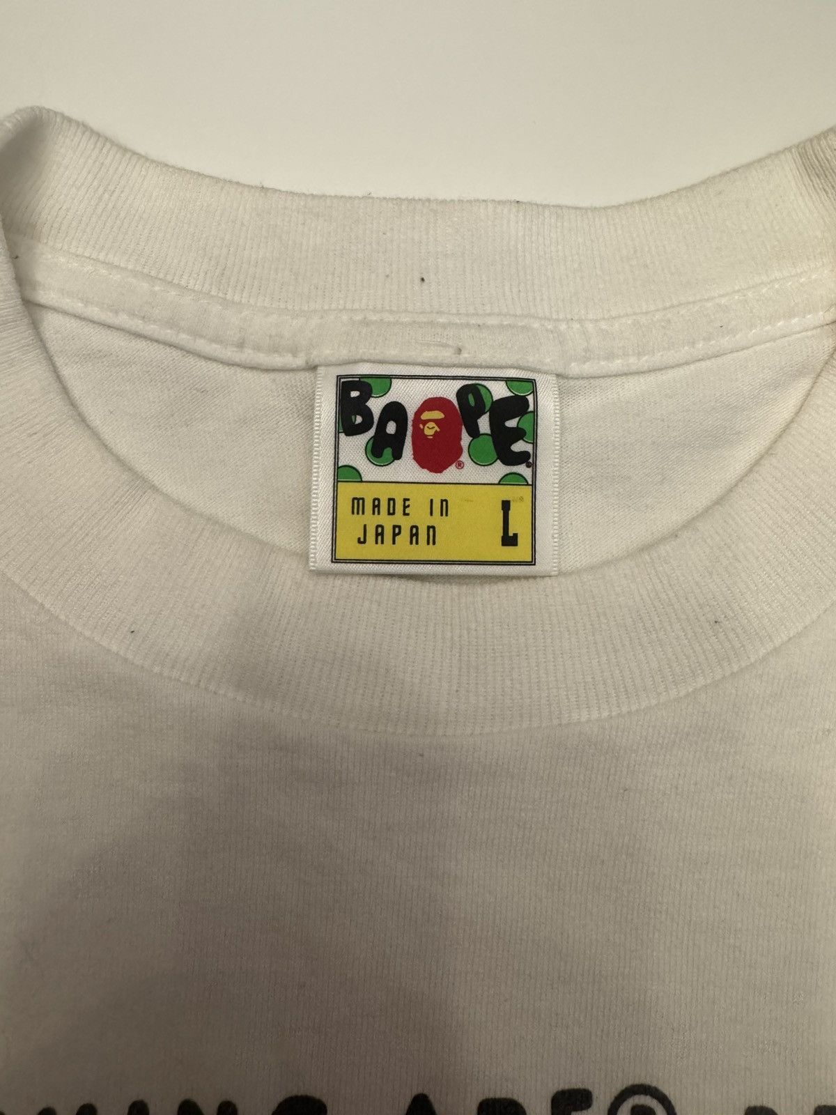 Bape BAPE A Bathing Ape Bapesta Pro Wrestling 2010 Graphic Shirt Size US L / EU 52-54 / 3 - 4 Thumbnail