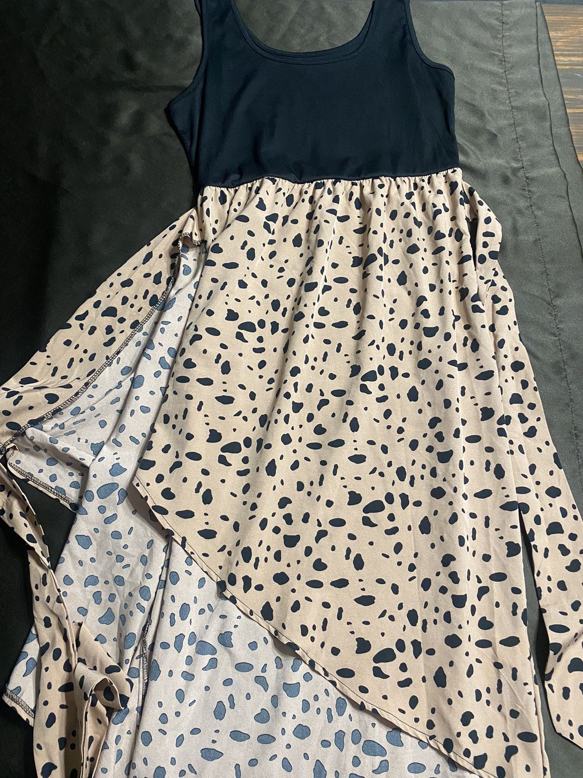 Shein Women’s Dalmatian Print Dress Size L / US 10 / IT 46 - 1 Thumbnail