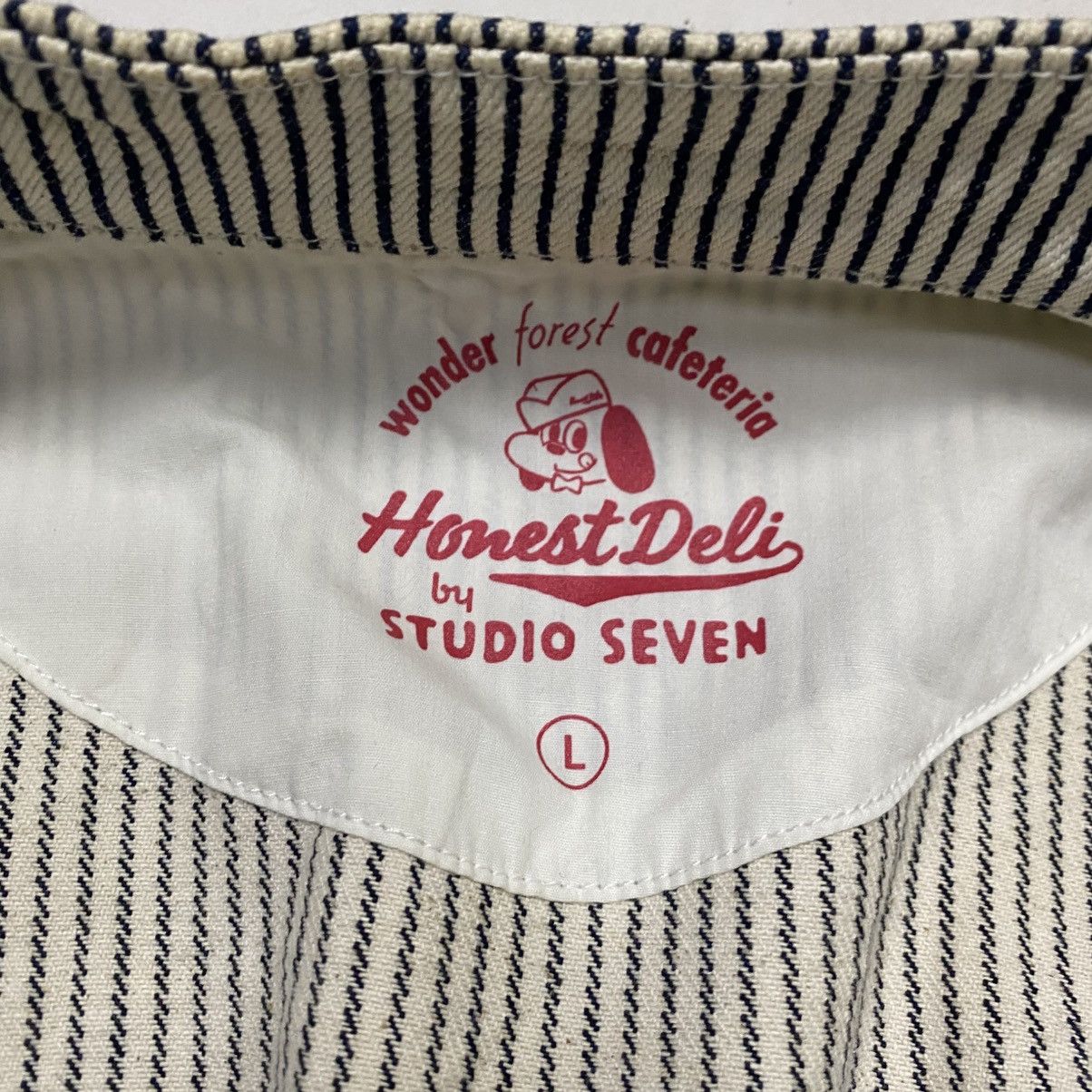Garment Reproduction of Workers Honest Deli by Studio Seven X GU hickori denim chore jacket Size US L / EU 52-54 / 3 - 14 Thumbnail
