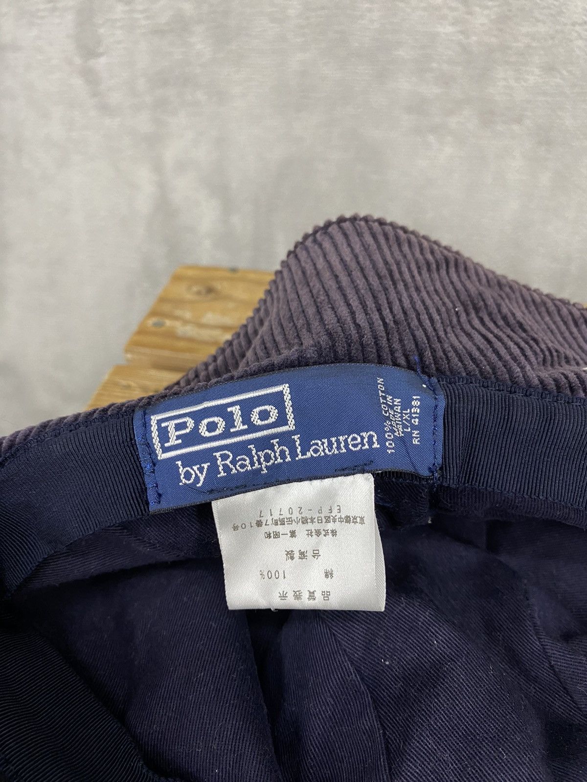 Polo Ralph Lauren VINTAGE 90s RALPH LAUREN CORDUROY BUCKET HAT L/XL Size ONE SIZE - 7 Thumbnail