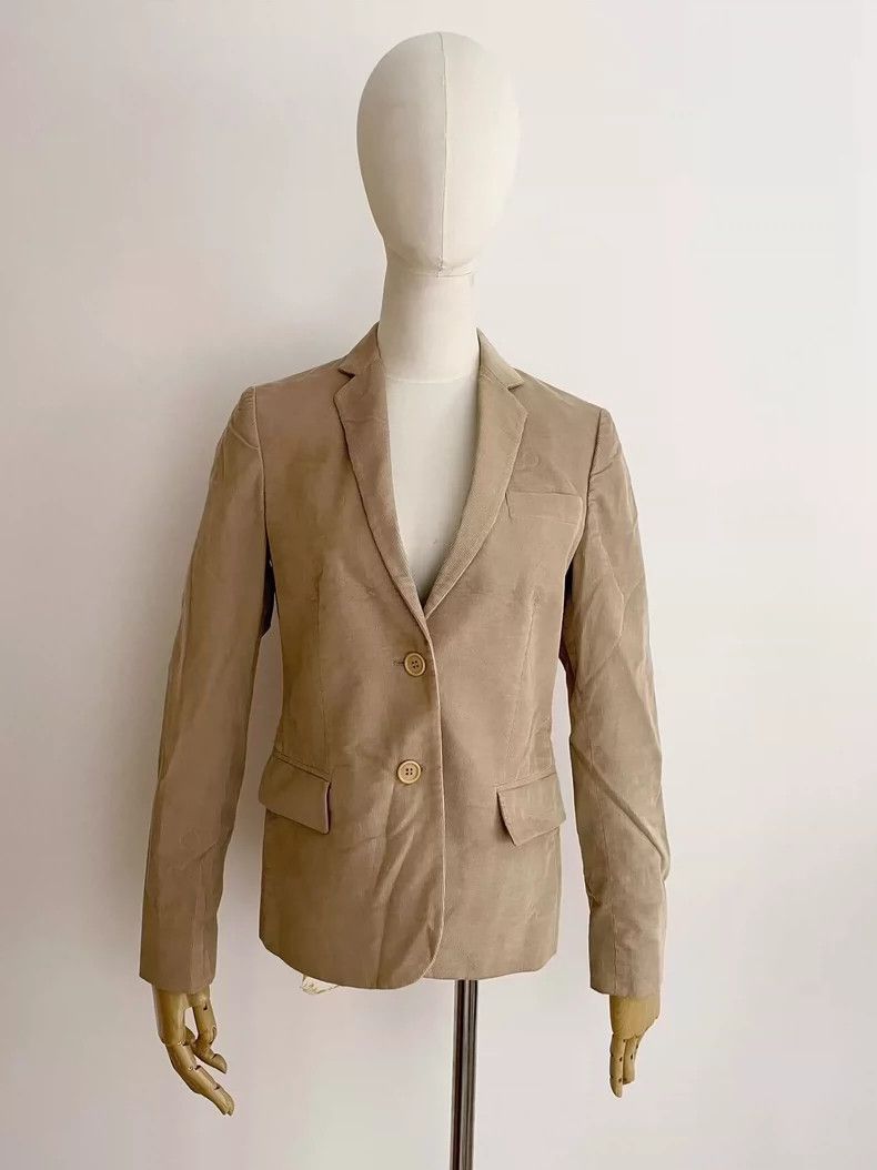 Helmut Lang Helmut Lang size 4090s corduroy suit jacket 2501-Nextarrow Size 40S - 2 Thumbnail