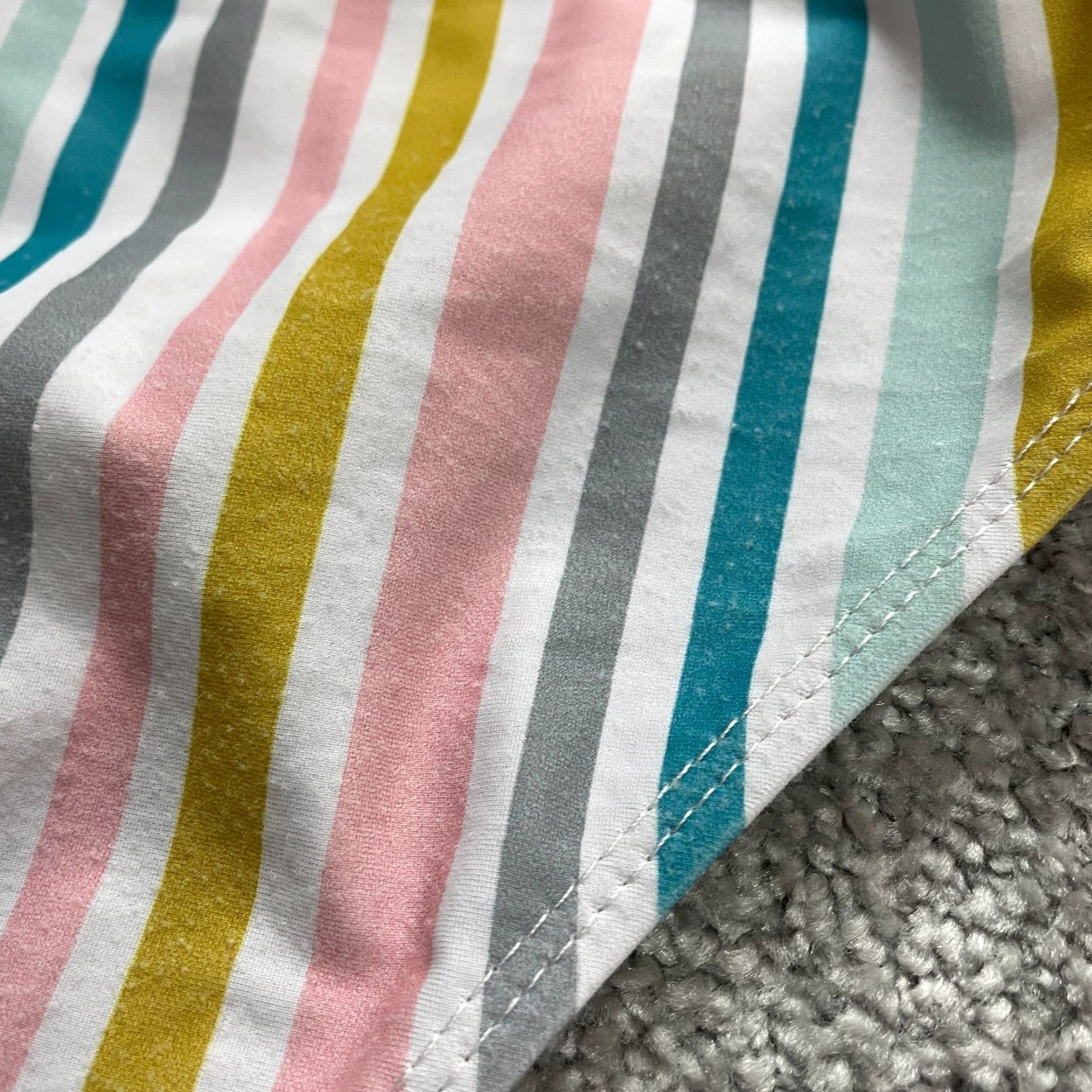 Shein Shein Bikini Bottom Womens S Multicolor Striped Beach Swim Bottom Spandex Blend Breathable Stretch Regular Size 28" / US 6 / IT 42 - 3 Thumbnail