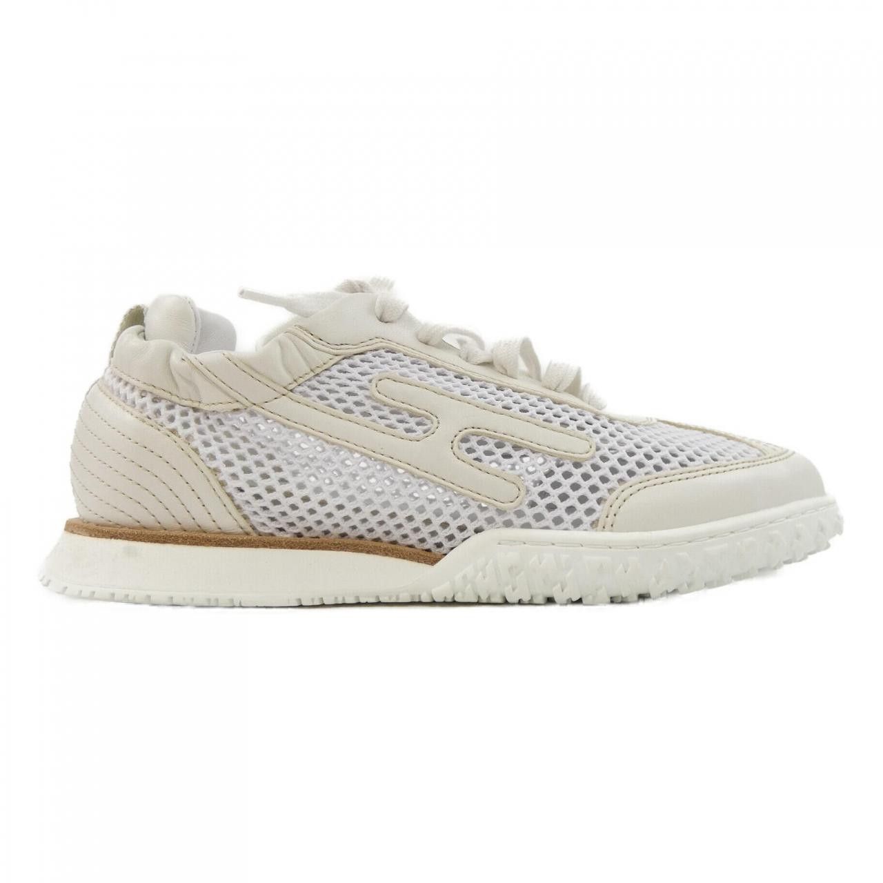 Hermes Hermes Hermes Jet Crochet Knit Nappa Leather Sneakers Textile Shoes DUTY FREE for USA Size ONE SIZE - 1 Thumbnail