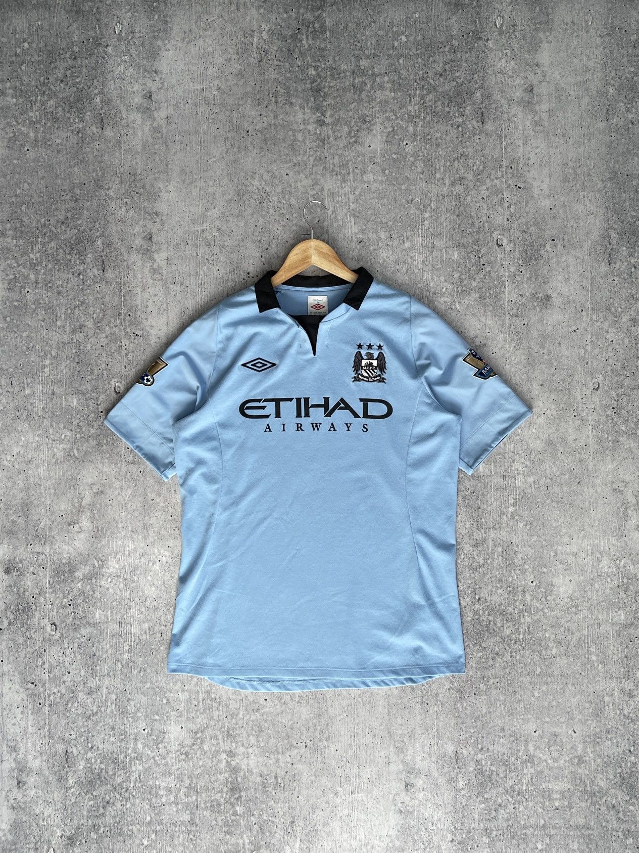 Umbro Umbro De Jong Manchester City 2012/2013 Authentic Jersey Size US M / EU 48-50 / 2 - 1 Thumbnail