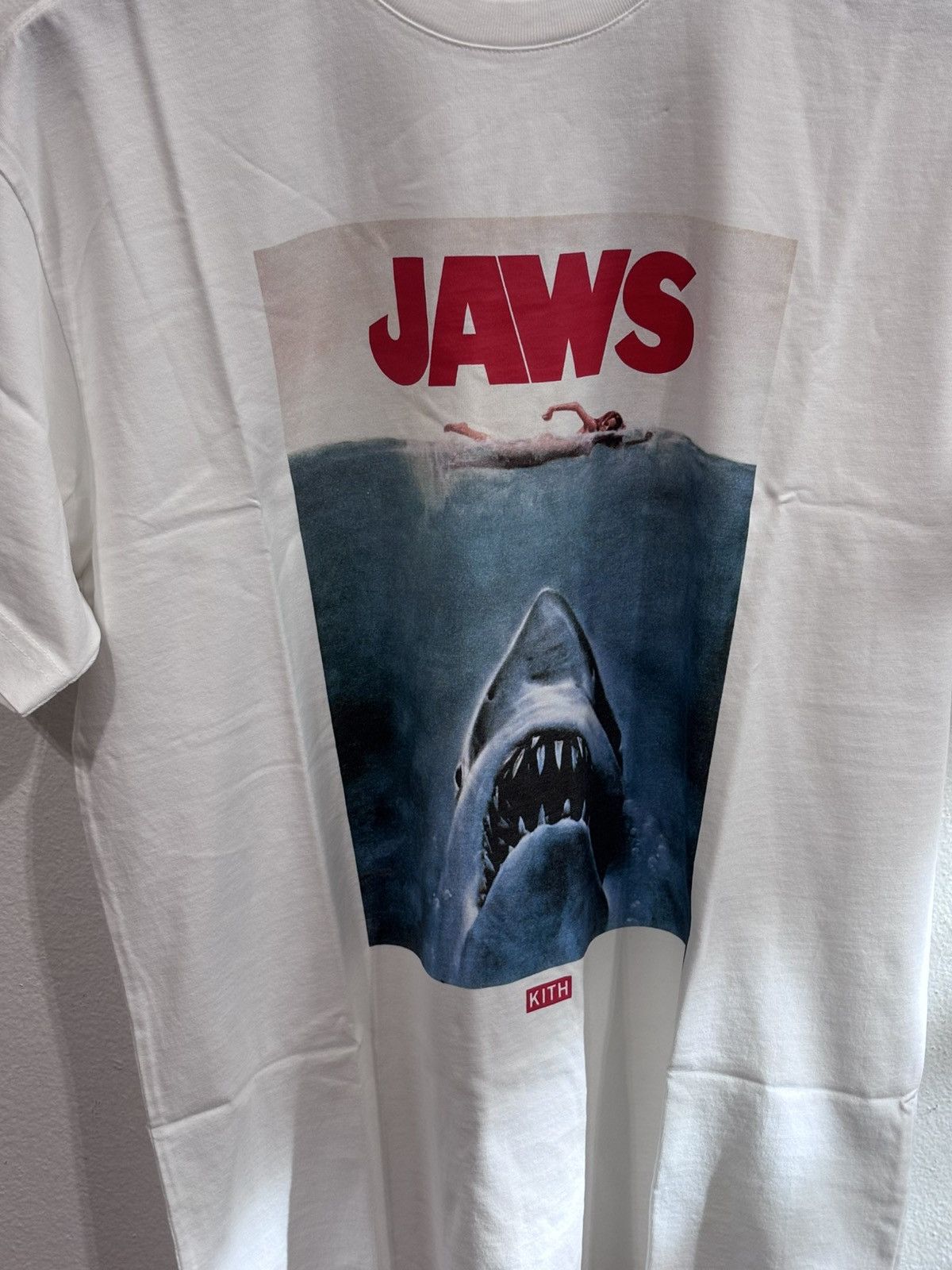 Kith Kith x Jaws White Tee 50th Anniversary Size US XS / EU 42 / 0 - 2 Thumbnail