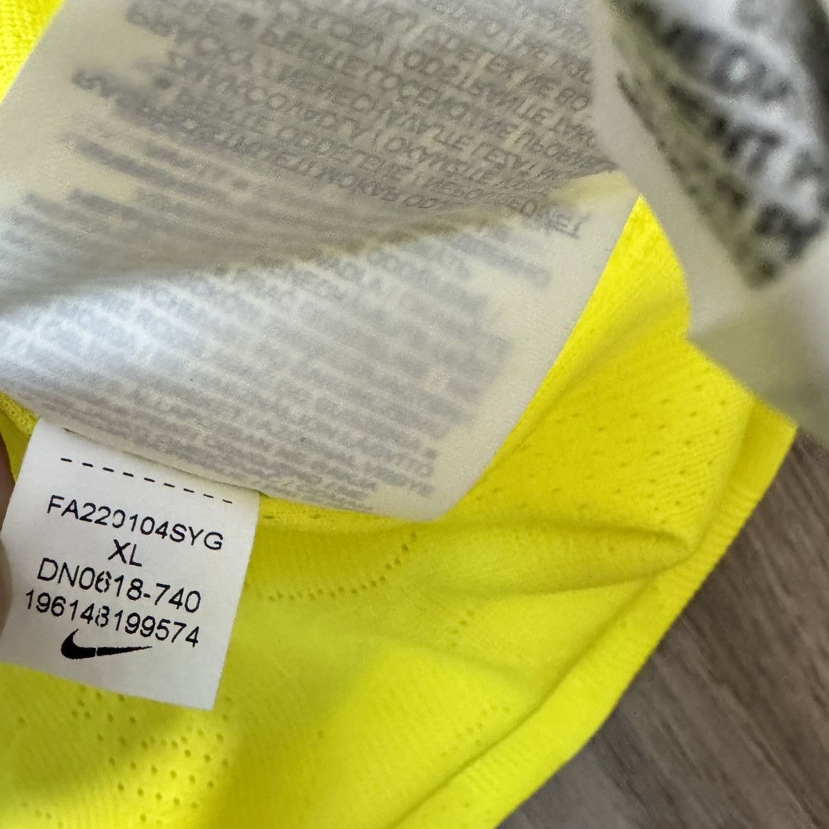 Nike Brazil WC 2022 player issue home shirt #3 T.Silva (Bnwt) Size US XL / EU 56 / 4 - 9 Thumbnail