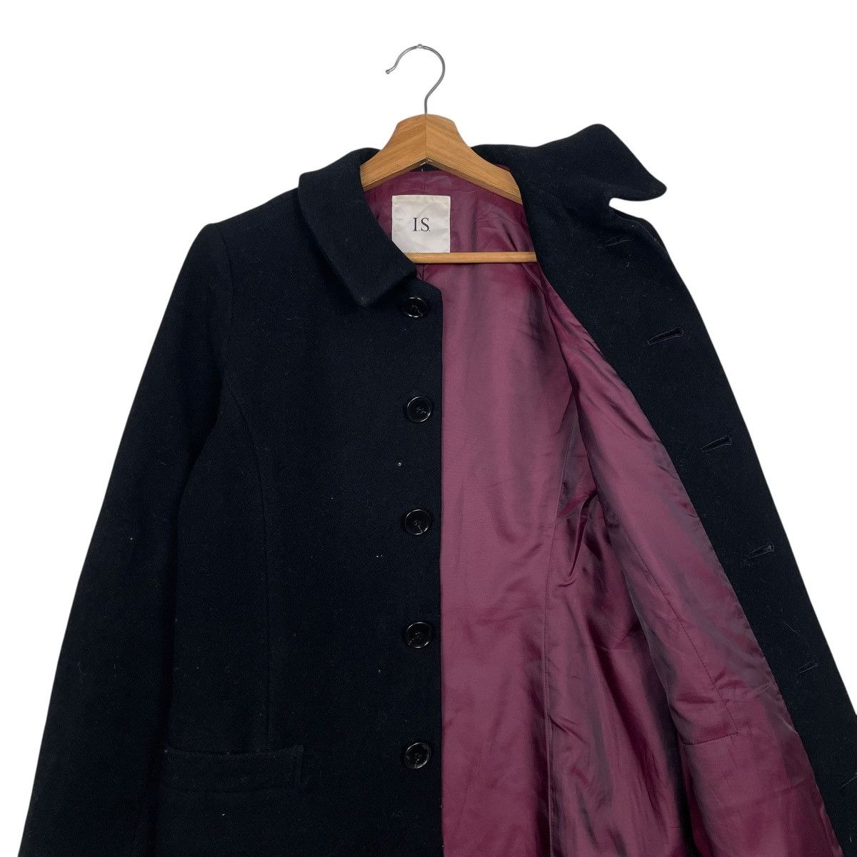 Issey Miyake Issey Miyake x Sunao Kuwahara Black Wool Long Coat Size M / US 6-8 / IT 42-44 - 11 Thumbnail