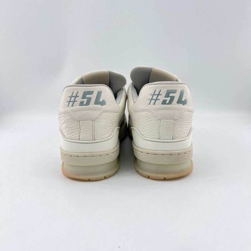 Louis Vuitton Louis Vuitton Trainer White Leather Low-Top Sneakers -2508 Size US 9 / EU 42 - 3 Thumbnail