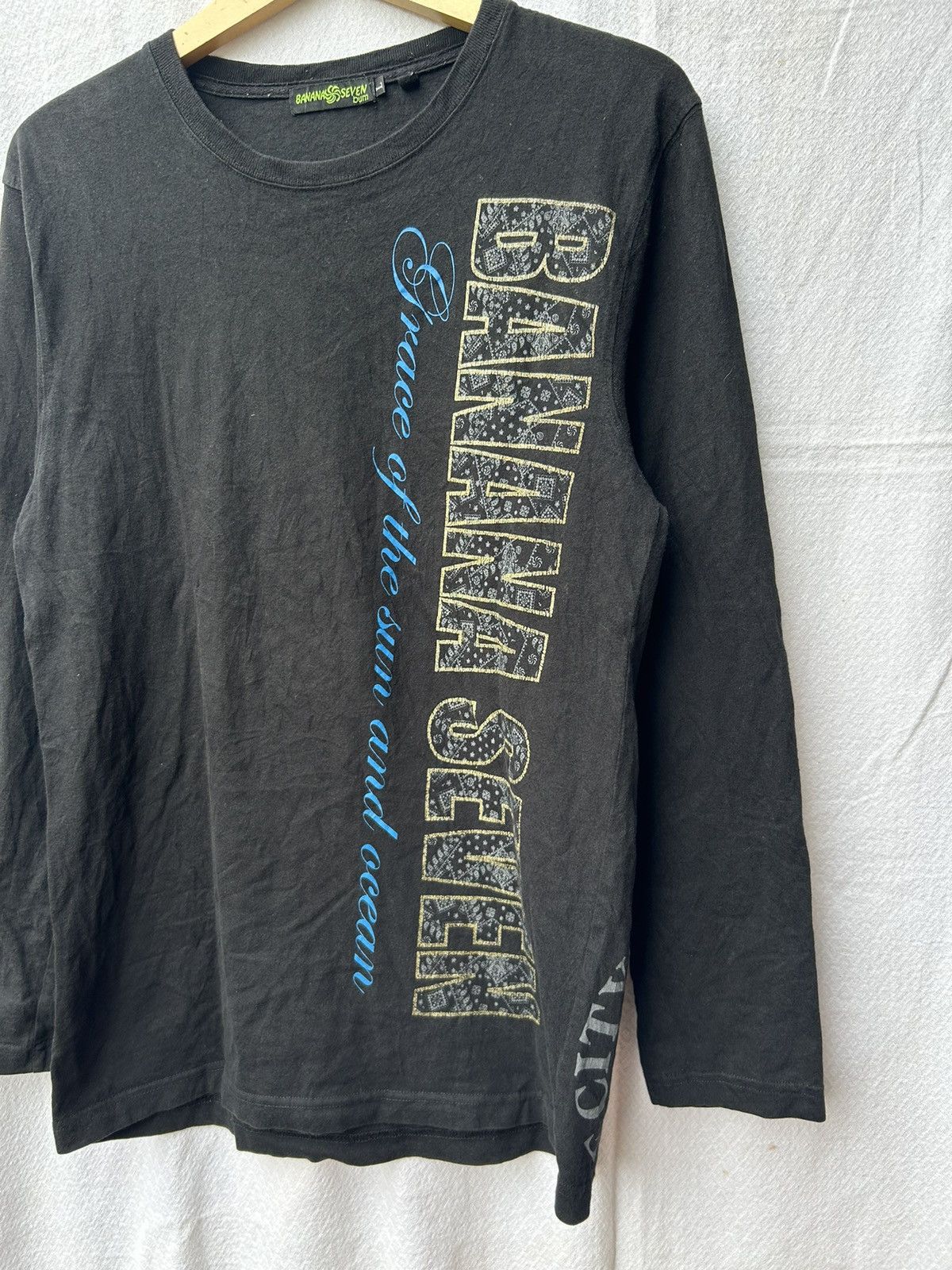 If Six Was Nine × Japanese Brand × Le Grande Bleu (L.G.B.) Japanese banana seven poem gothic longsleeve Size US L / EU 52-54 / 3 - 2 Thumbnail