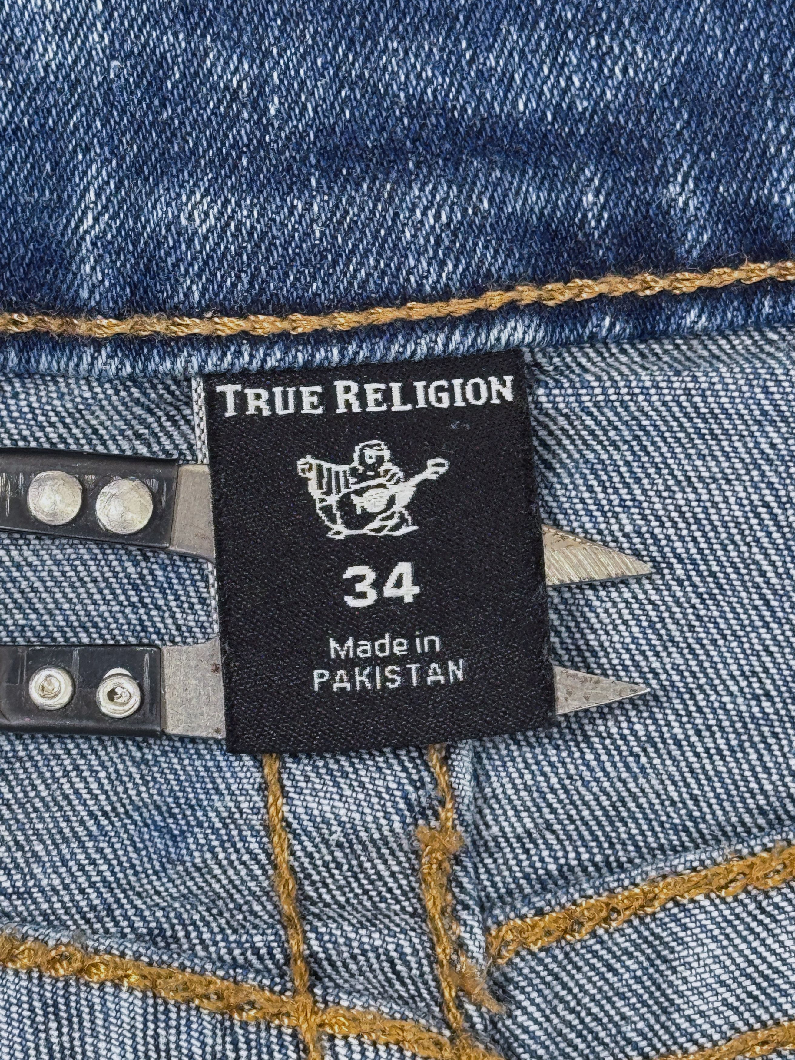 True Religion True Religion Rocco Flap Skinny Jeans Pants Relaxed Denim Size US 34 / EU 50 - 17 Thumbnail