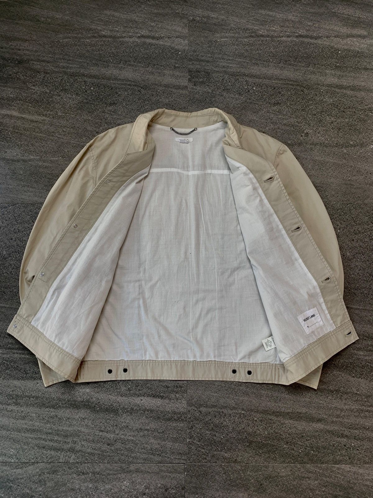 Helmut Lang FREE TAX! Cotton Elasthene Jacket - Small Size US S / EU 44-46 / 1 - 5 Thumbnail