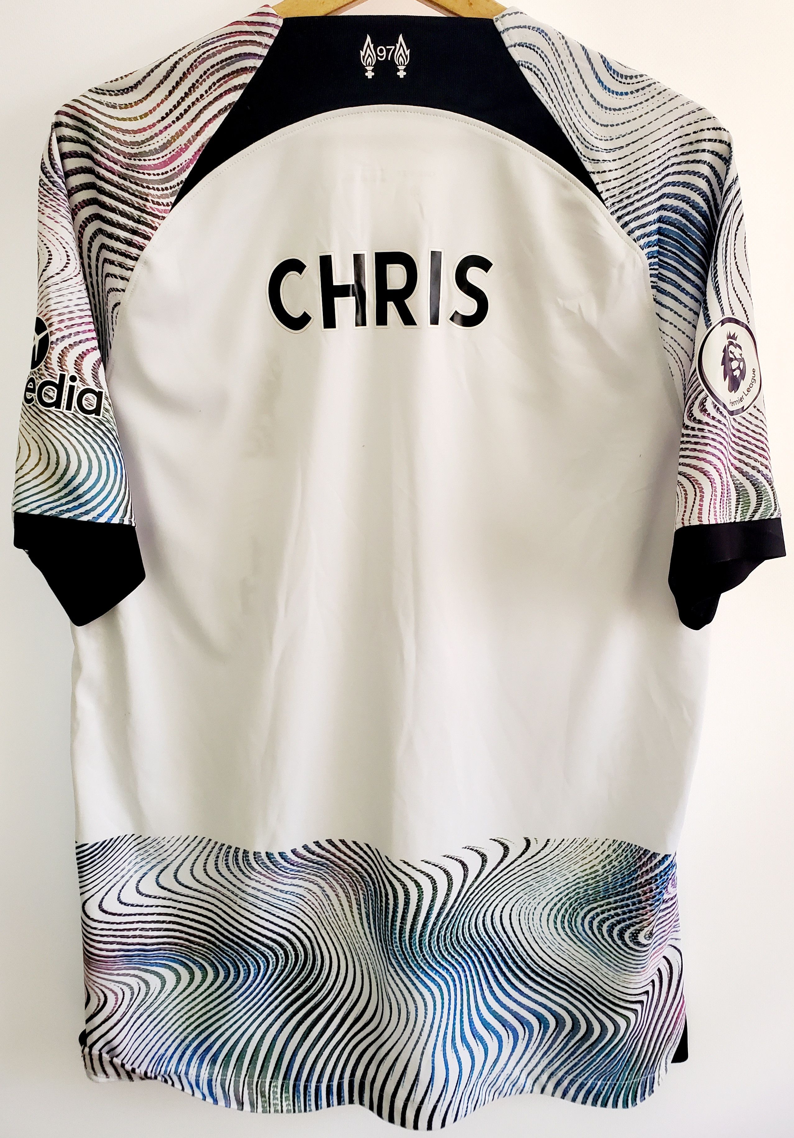 Nike Liverpool LFC 2022 - 2023 away jersey perfect condition L Size US L / EU 52-54 / 3 - 6 Thumbnail