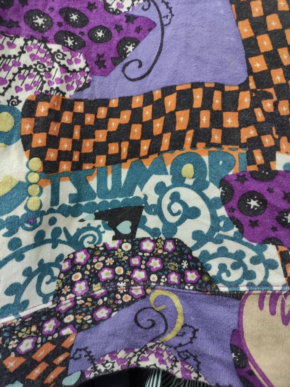 Issey Miyake Vtg 00's Tsumori Chisato Art Work Full Print Hoodie Size US M / EU 48-50 / 2 - 8 Thumbnail