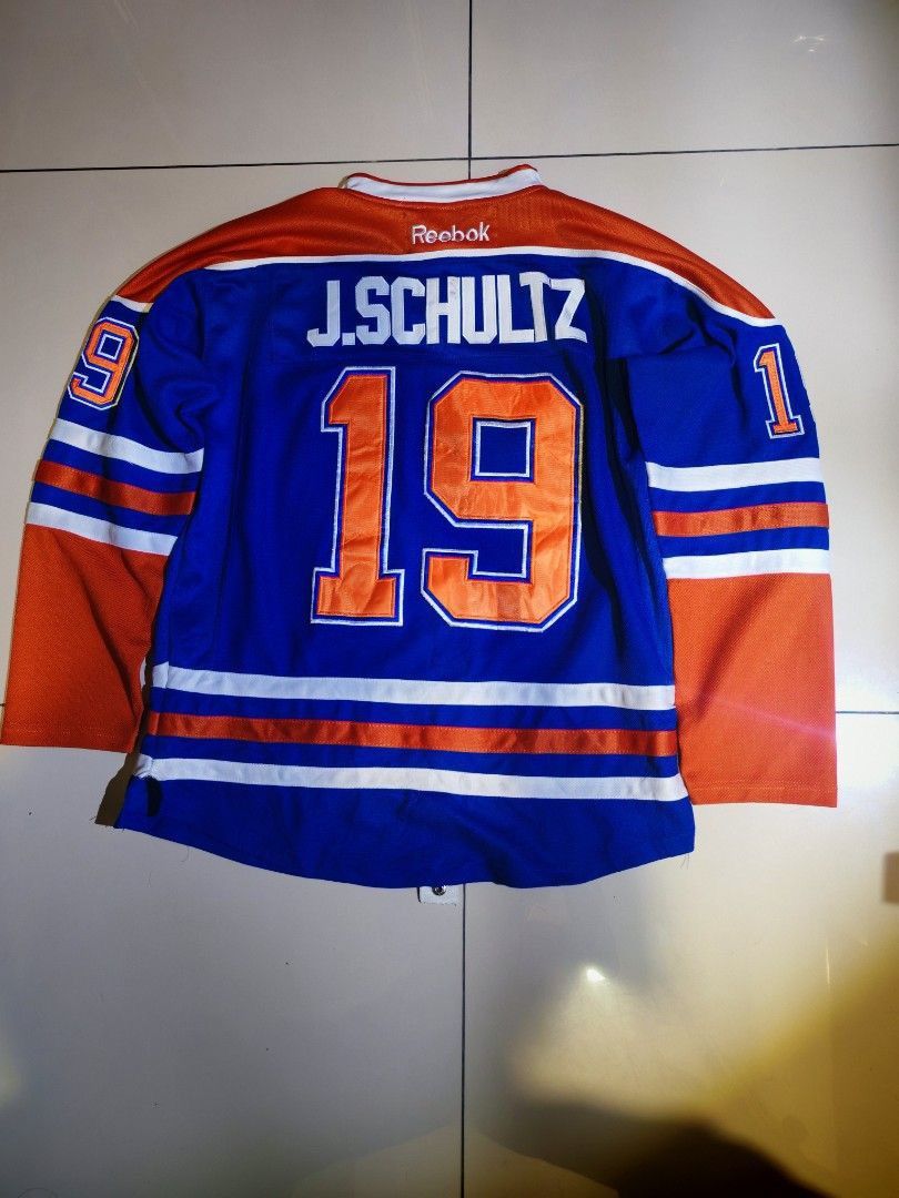 Reebok Reebok Oilers J. Schultz NHL Jersey 48 Canada Size US XL / EU 56 / 4 - 4 Thumbnail