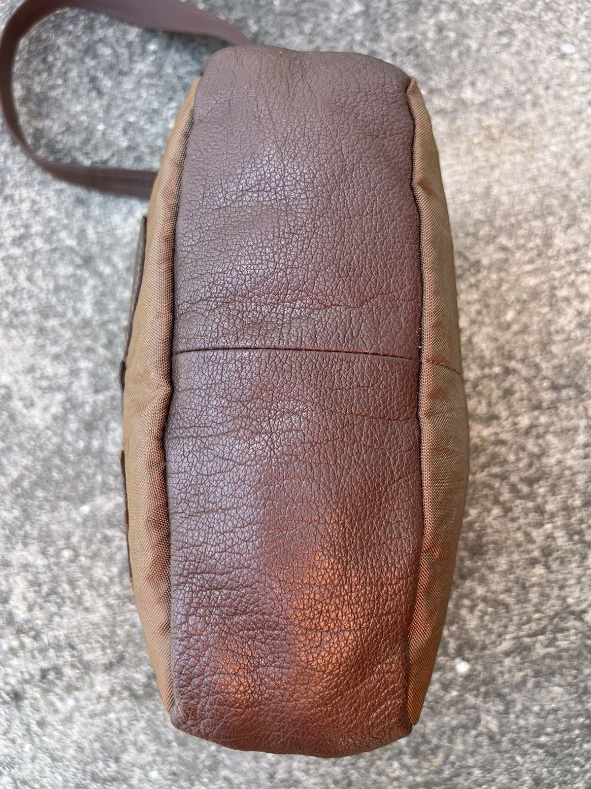 Leather Vintage Ibiza Japan Hybrid Leather Sling Bag Size ONE SIZE - 9 Thumbnail
