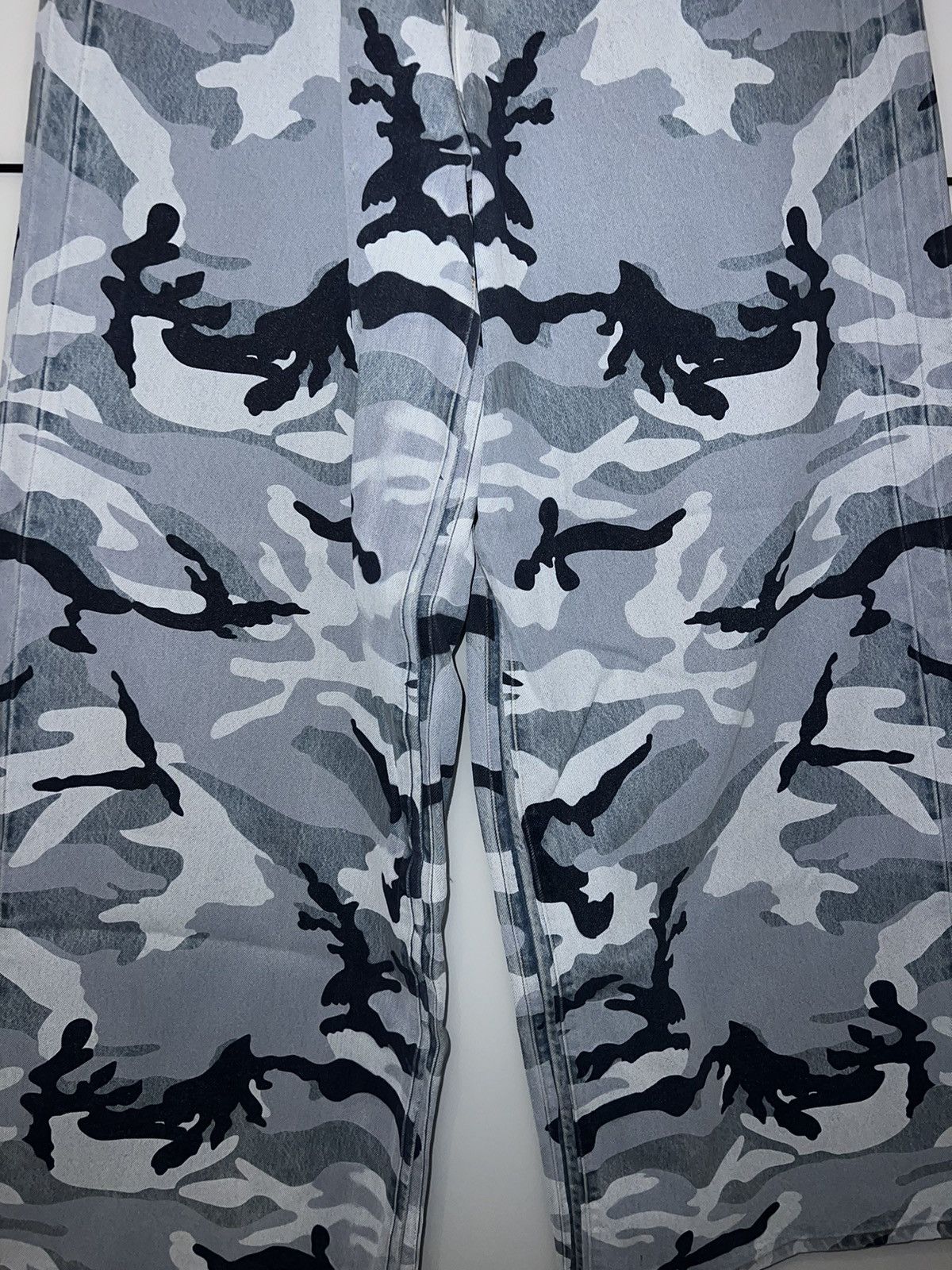 Vetements Camo Big Shape Jeans Size US 38 / EU 54 - 4 Thumbnail