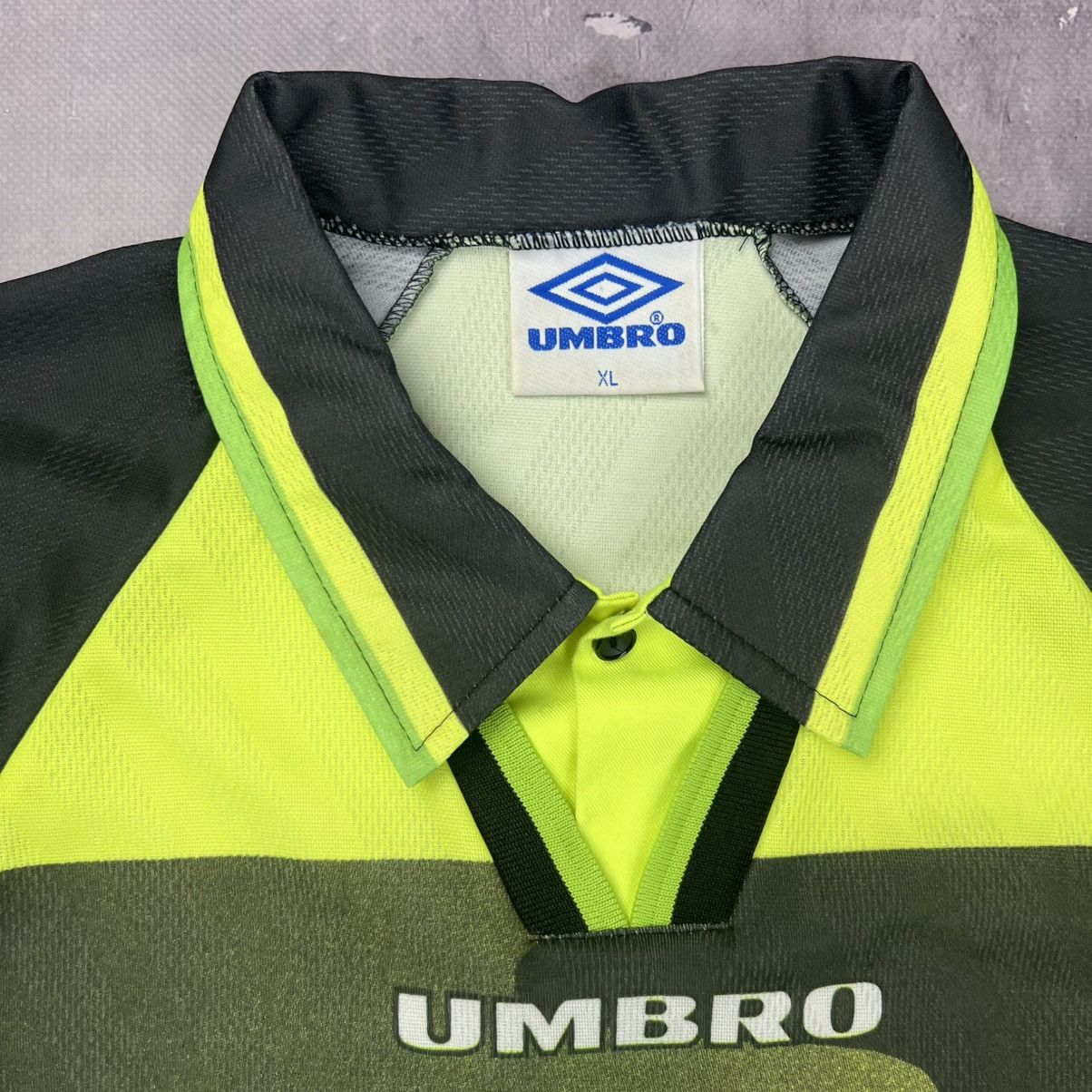 Umbro Rare! Celtic 1996/97 Umbro Soccer Jersey Shirt Vintage Size US XL / EU 56 / 4 - 8 Thumbnail