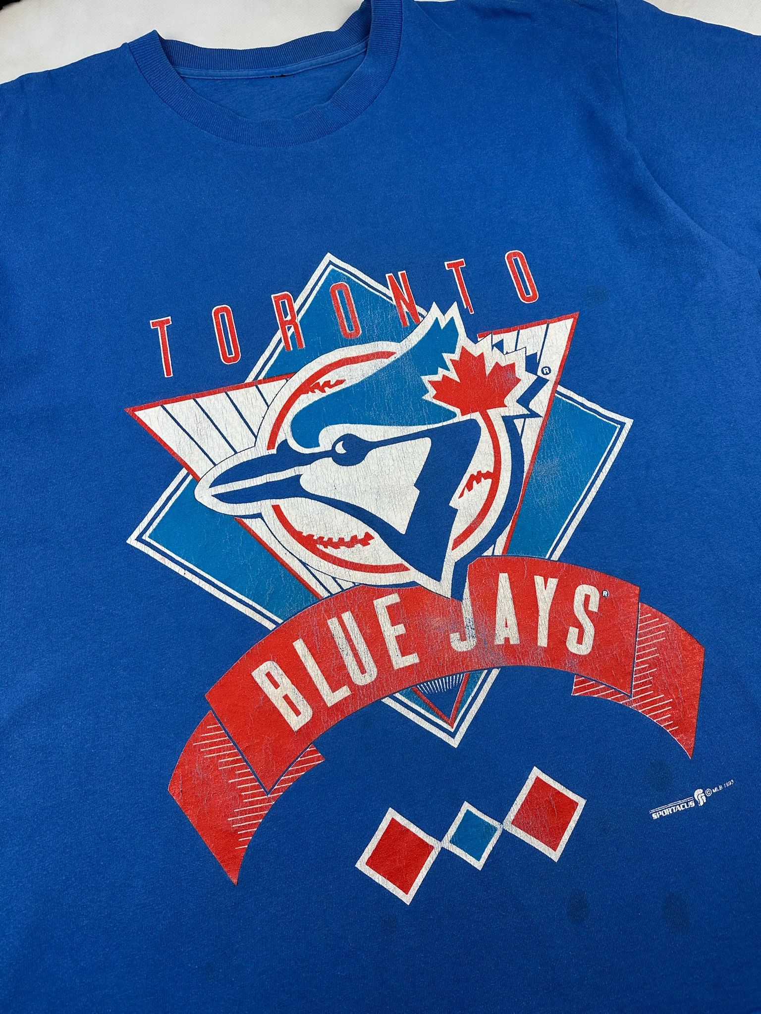 MLB Vintage 1993 Toronto Blue Jays MLB T-shirt Size US XL / EU 56 / 4 - 6 Thumbnail