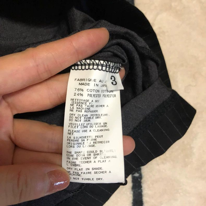Yohji Yamamoto Yohji Yamamoto vertical stripes short sleeves 2504-Nextarr Size US L / EU 52-54 / 3 - 4 Thumbnail