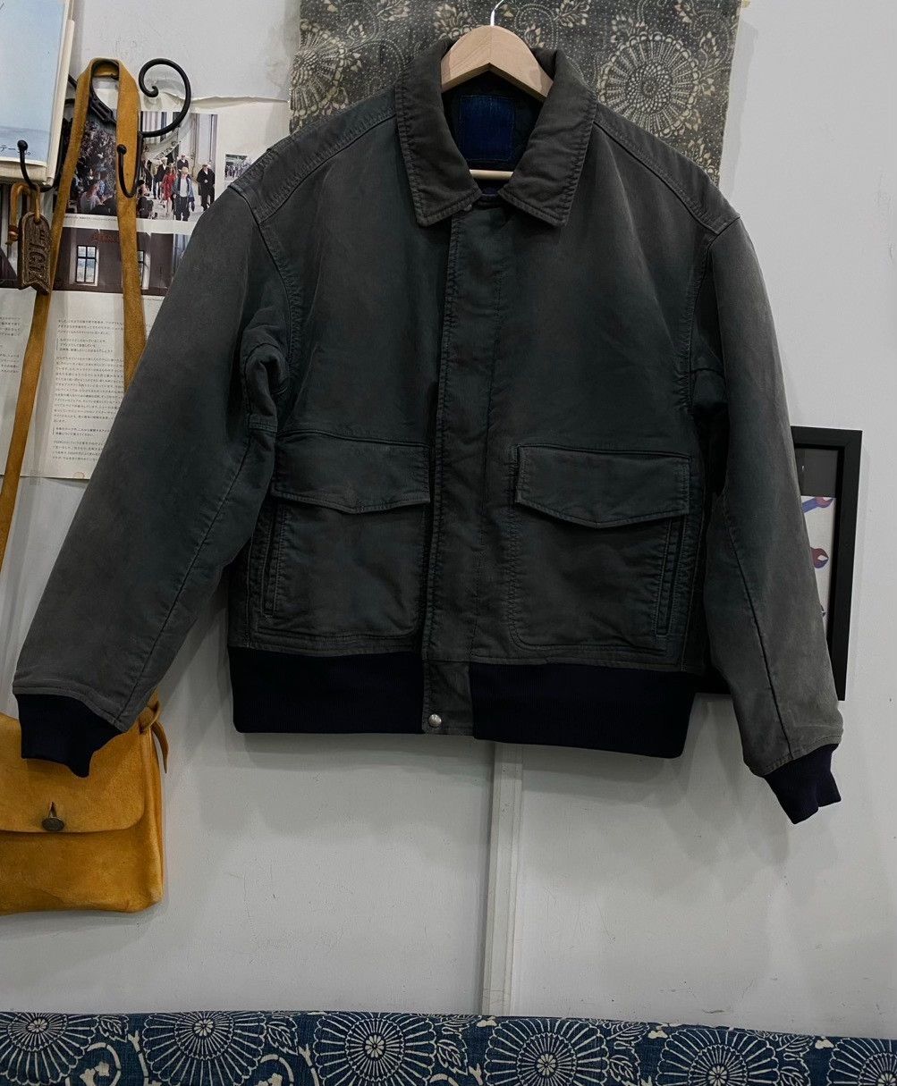 Visvim visvim airman-2 jacket in navy blue Size US S / EU 44-46 / 1 - 1 Thumbnail