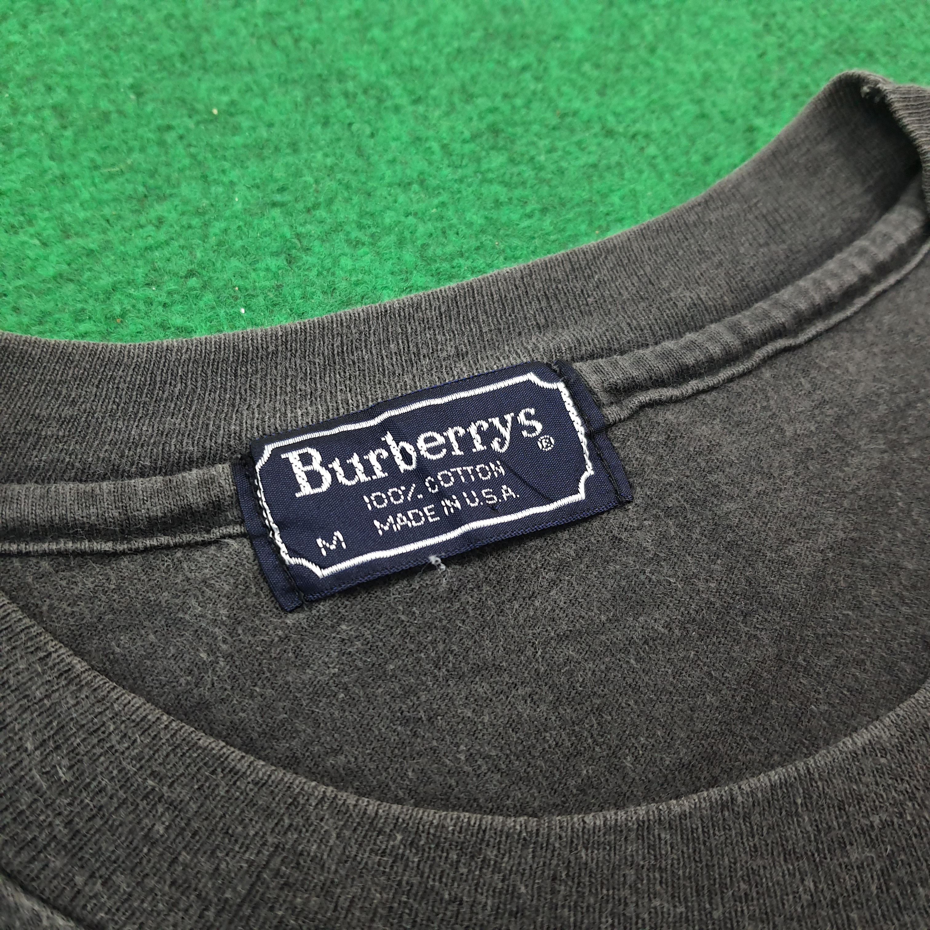 Burberry × Vintage Vintage Burberrys Spell Out Tshirt Size US M / EU 48-50 / 2 - 4 Thumbnail