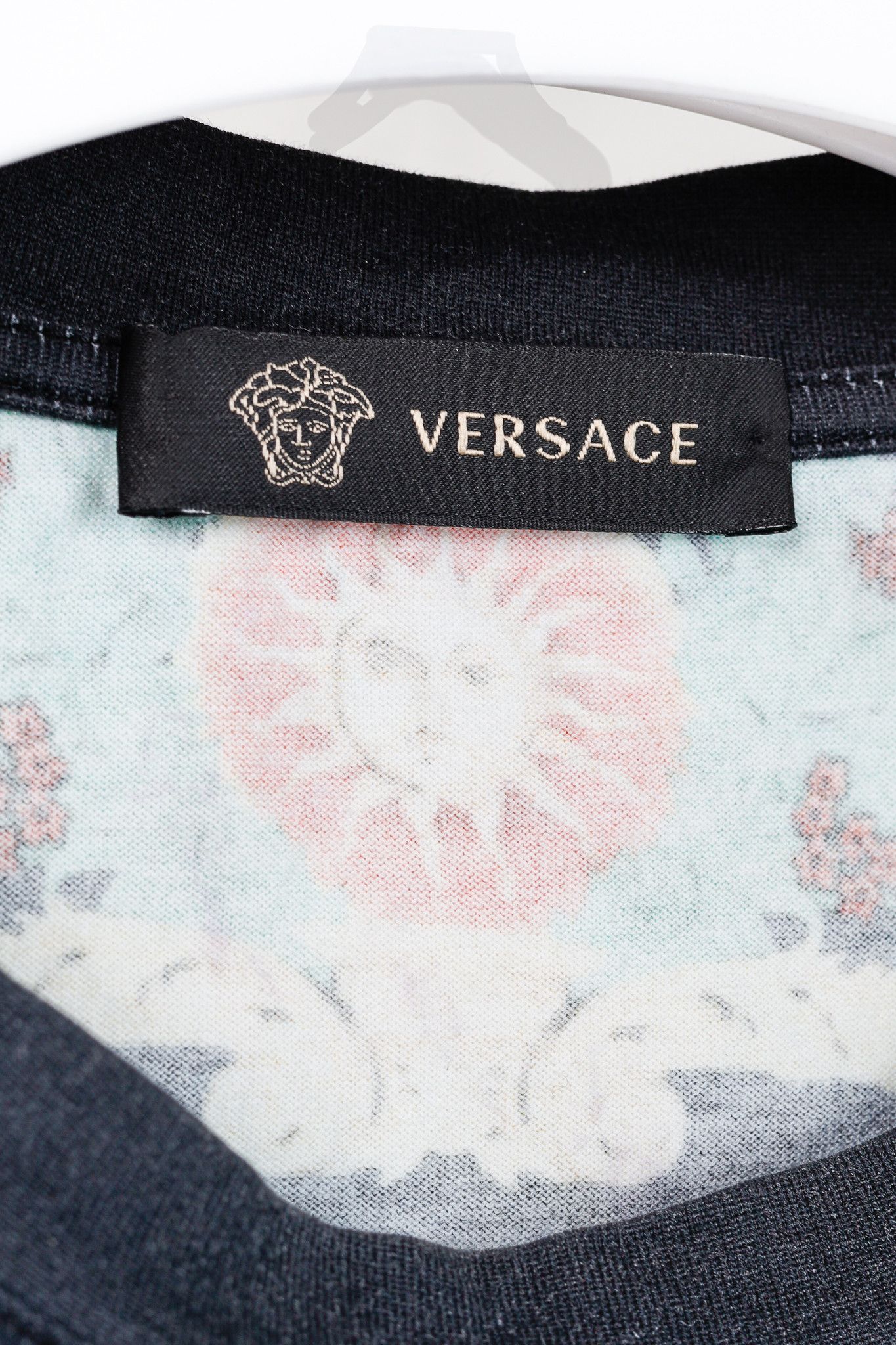 Versace Versace Resort 2018 Beverly Palm Graphic Cotton T-Shirt Size US M / EU 48-50 / 2 - 4 Thumbnail