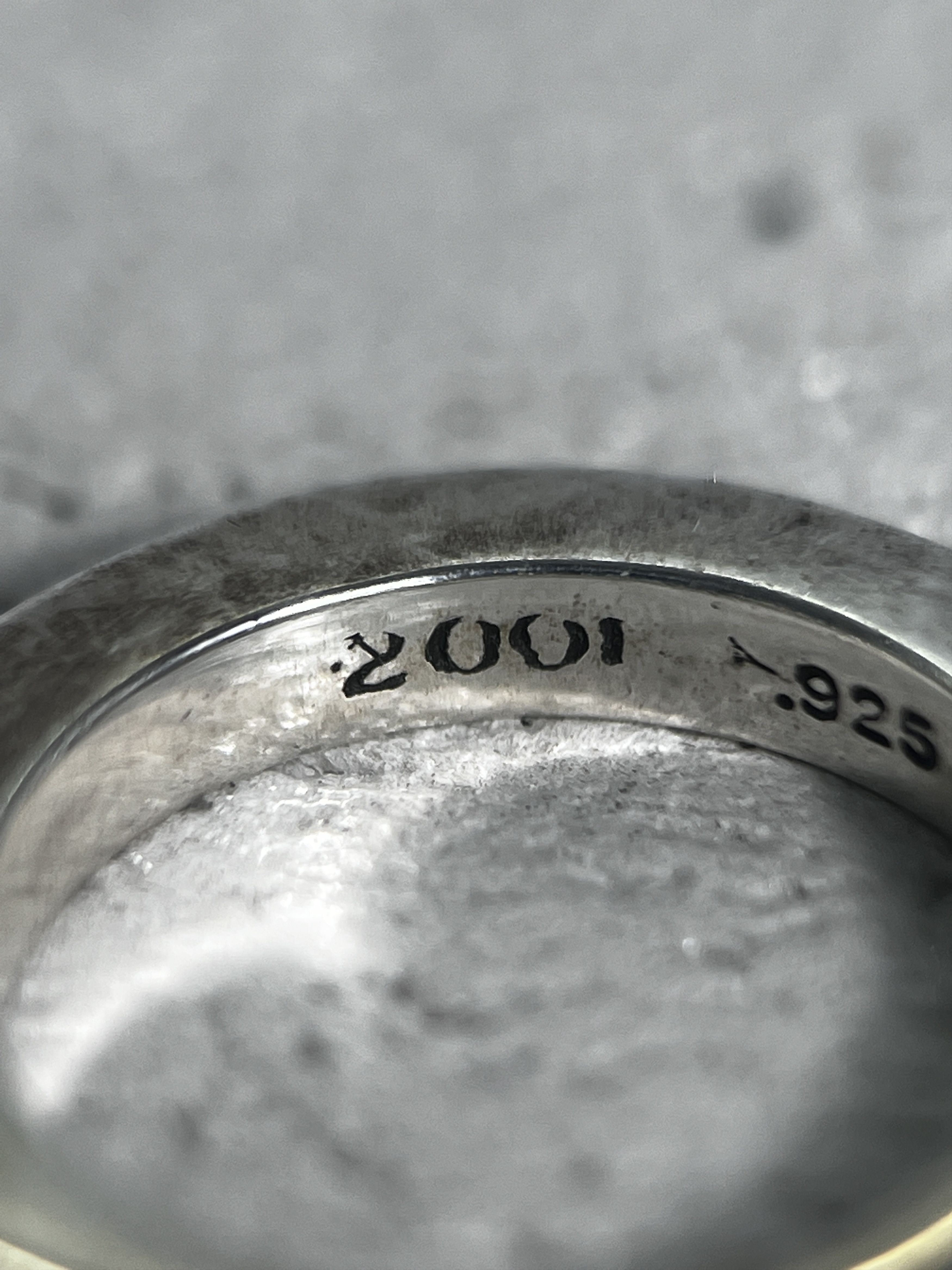 Chrome Hearts Chrome Hearts Script Spacer Ring .925 Size US7 Size ONE SIZE - 17 Thumbnail