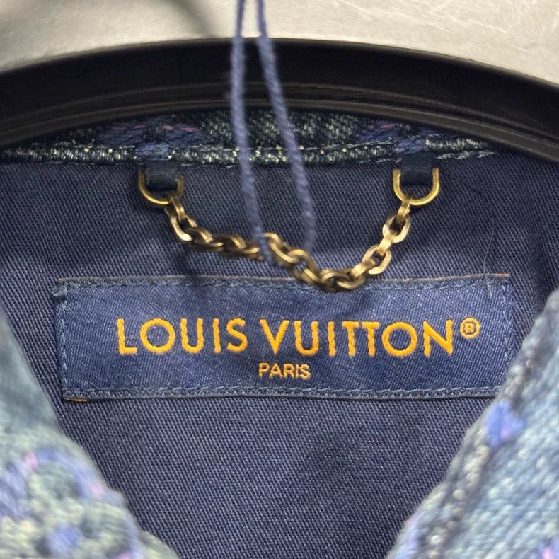Louis Vuitton Louis Vuitton Rainbow Gradient Denim Shirt 2503-Nextarrow Size US L / EU 52-54 / 3 - 5 Thumbnail