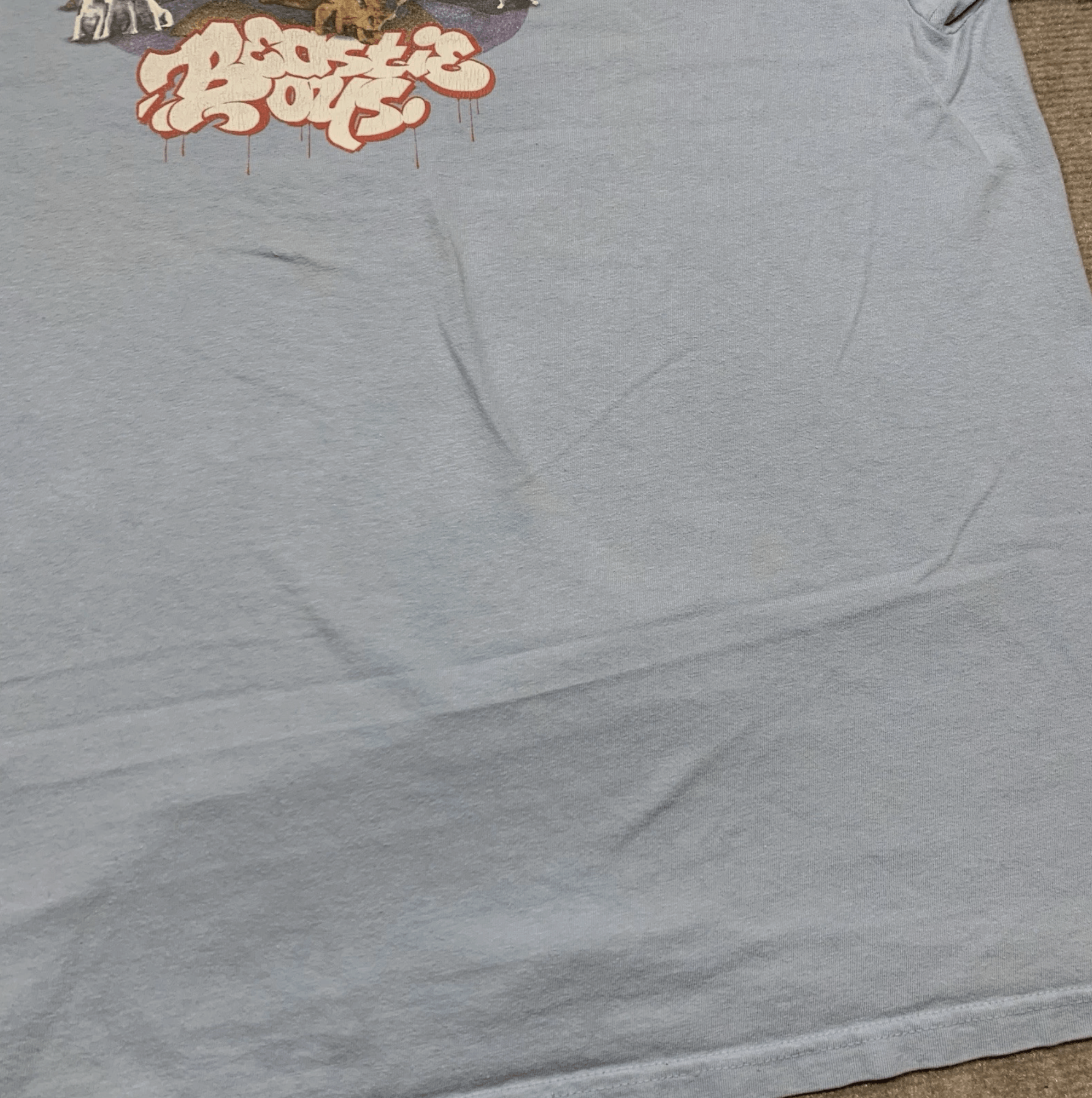 Hanes Beastie Boys Body Movin Dog Promo T Shirt Hanes Blue Mens XL Size US XL / EU 56 / 4 - 2 Thumbnail