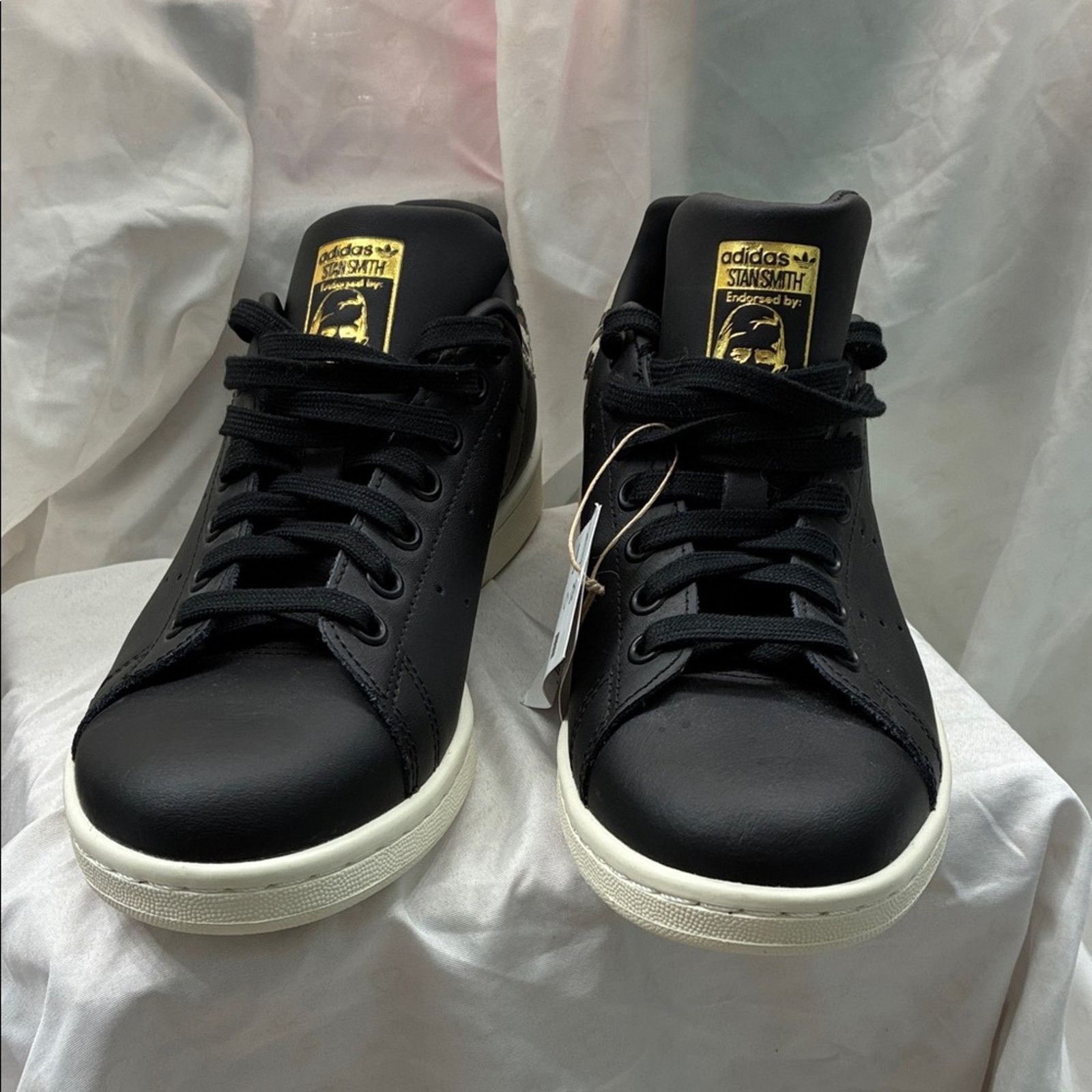 Adidas Adidas Stan Smith Black Gold Leopard Sneakers Limited Size US 8 / IT 38 - 5 Thumbnail