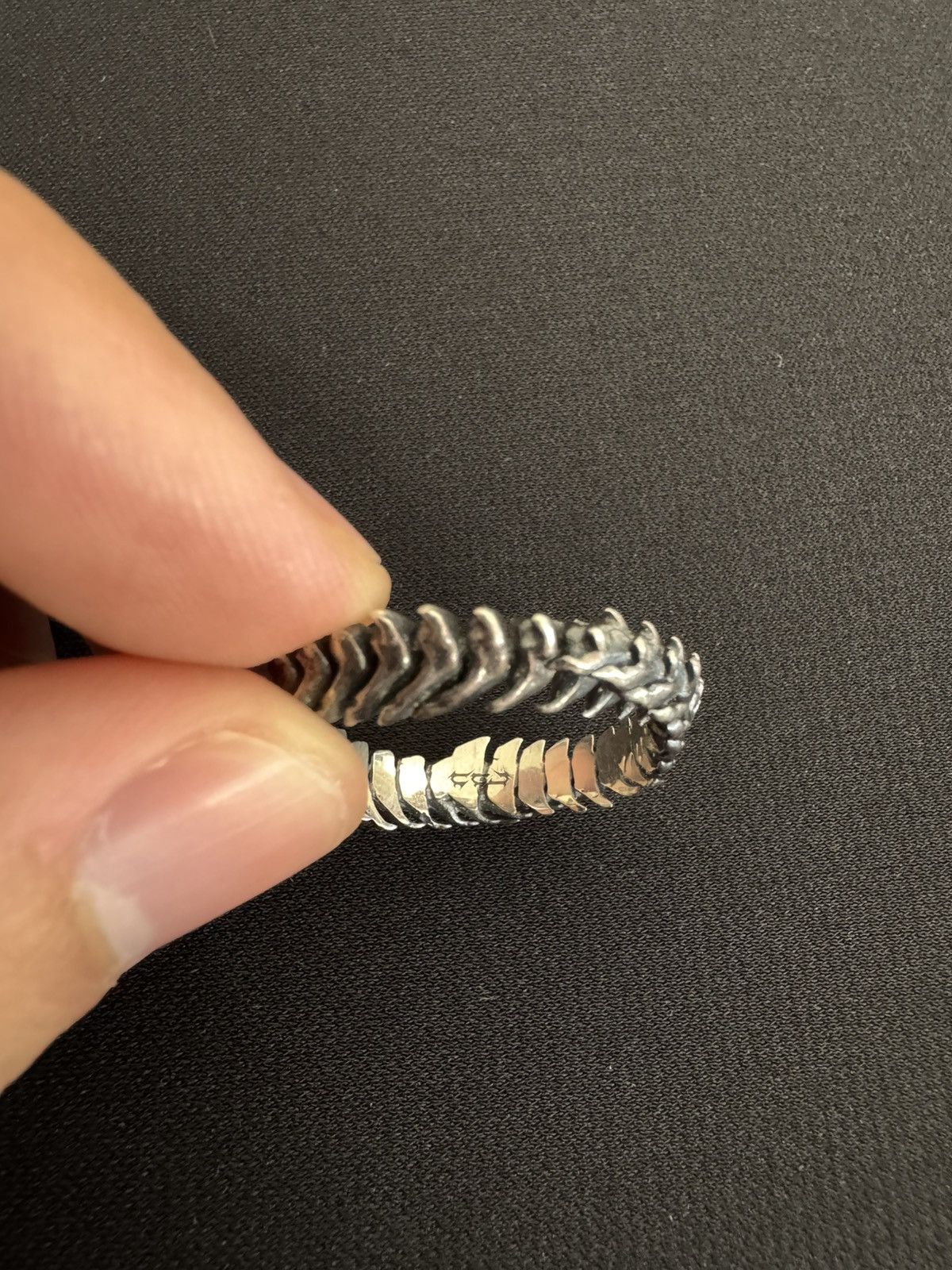 Other Vertebrae Ring Size 11 (.925 Silver) Size ONE SIZE - 6 Thumbnail
