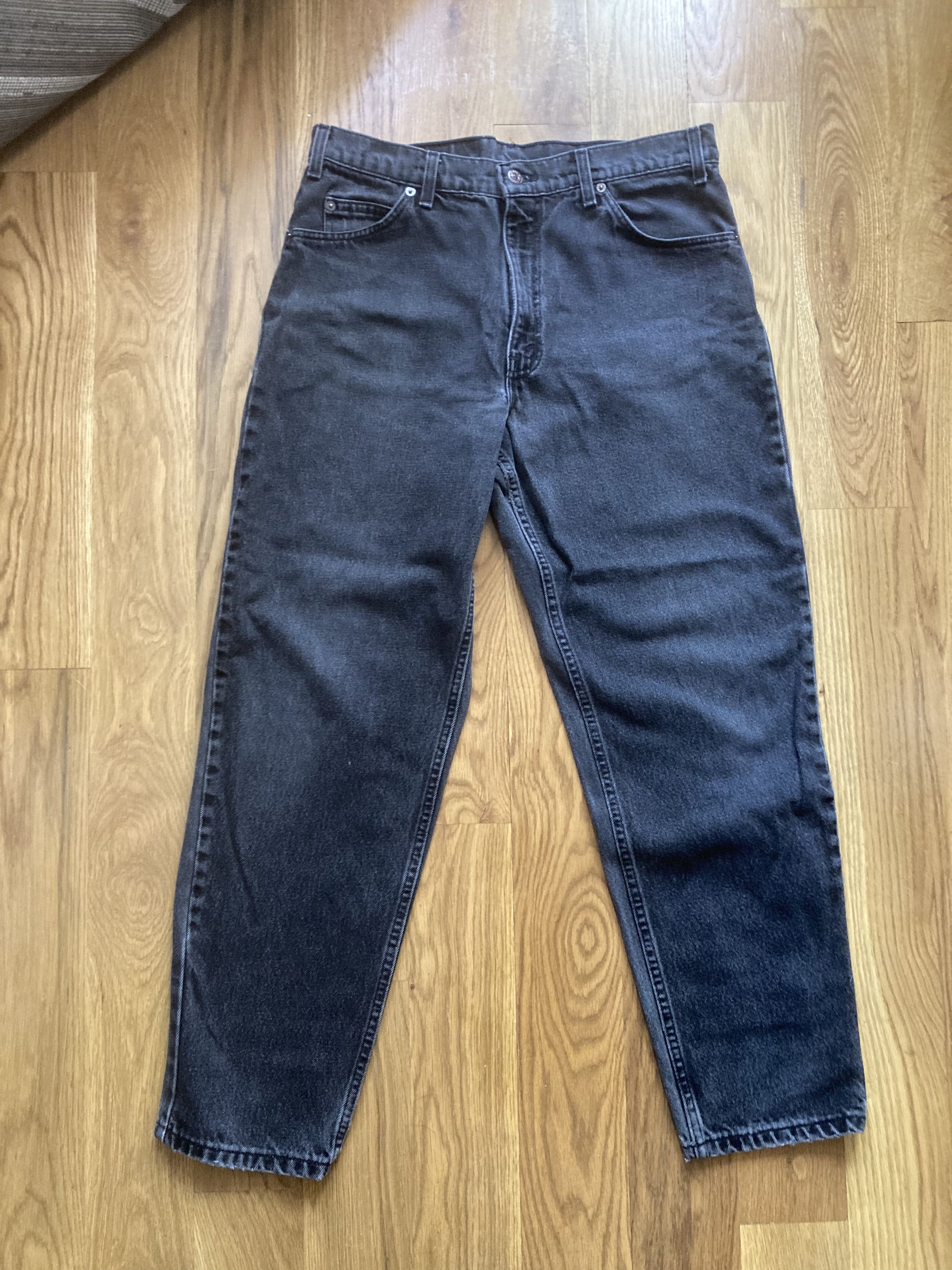 Levi's Vintage Levi's Two Tone Black Jeans 34x30 Size US 34 / EU 50 - 1 Thumbnail