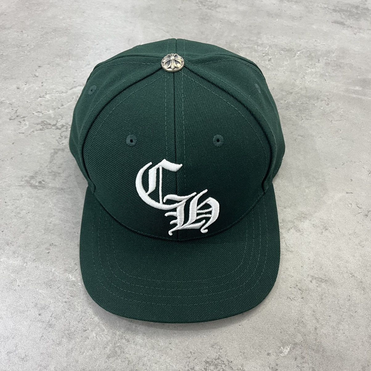 Chrome Hearts Chrome Hearts ESSENTIALS LA BASEBALL CAP Forest Green Size ONE SIZE - 1 Thumbnail