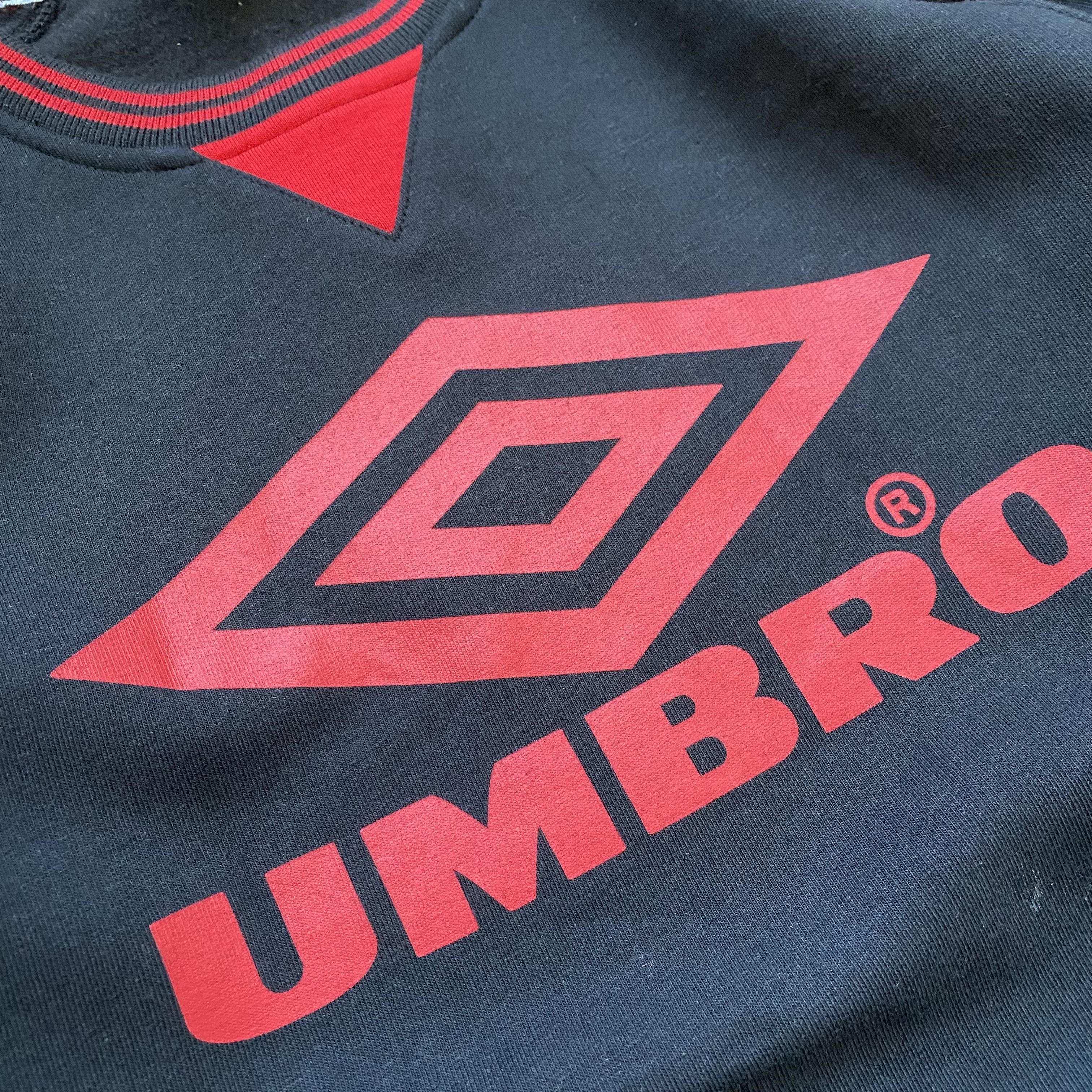 Umbro Vintage 00s Umbro training Lamps sweatshirt big Logo Drill Size US S / EU 44-46 / 1 - 9 Thumbnail