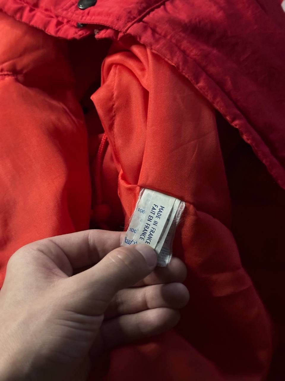Adidas Vintage 80s Adidas Made in France Red Parka Jacket Men’s L Size US L / EU 52-54 / 3 - 7 Thumbnail