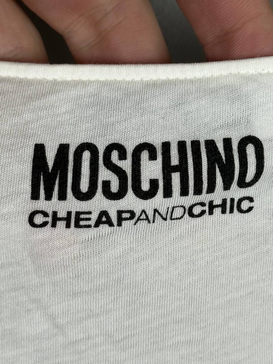 Moschino VINTAGE 🔥Moschino Cheap And Chic RARE 90s t-shirt Size S / US 4 / IT 40 - 6 Thumbnail