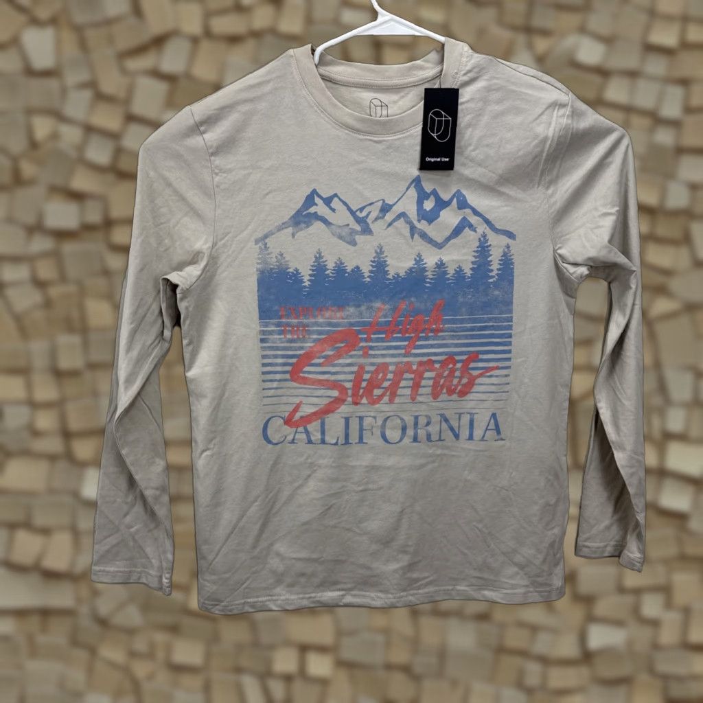 Vintage VINTAGE Original Use Men's High Sierras California Graphic Tee Shirt Long Sleeve Medium Size US M / EU 48-50 / 2 - 1 Thumbnail