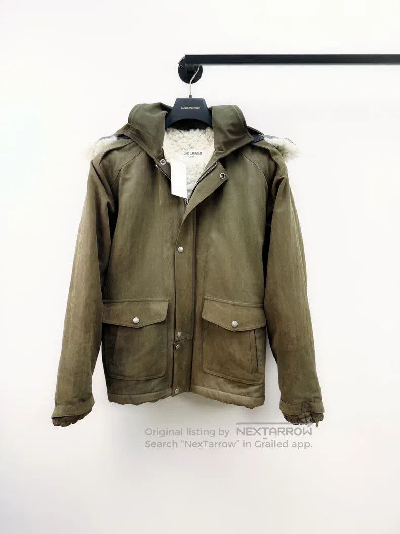 Saint Laurent Paris Saint Laurent Paris Fur and Leather Jacket Size XS / US 0-2 / IT 36-38 - 1 Thumbnail